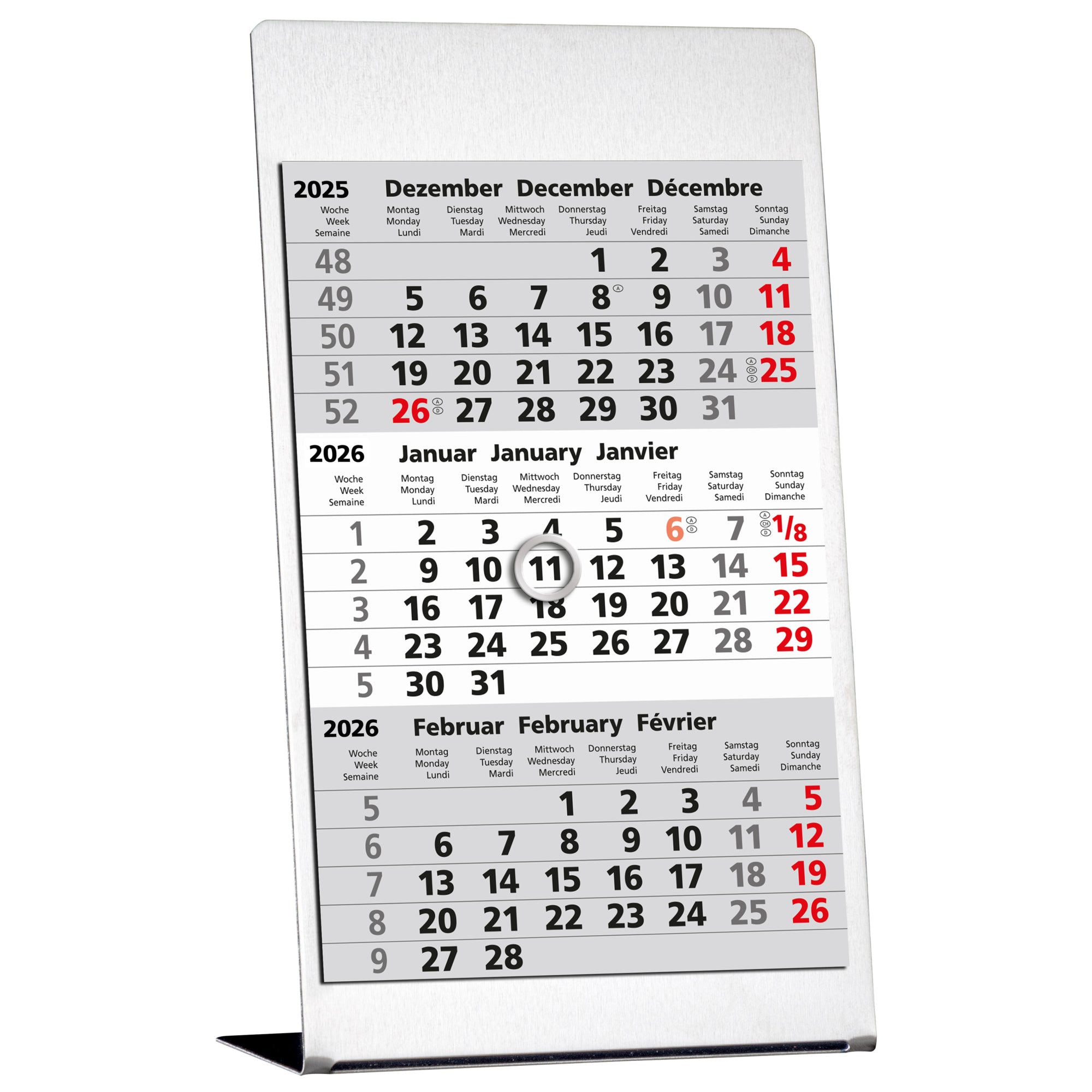 Güss Tischkalender