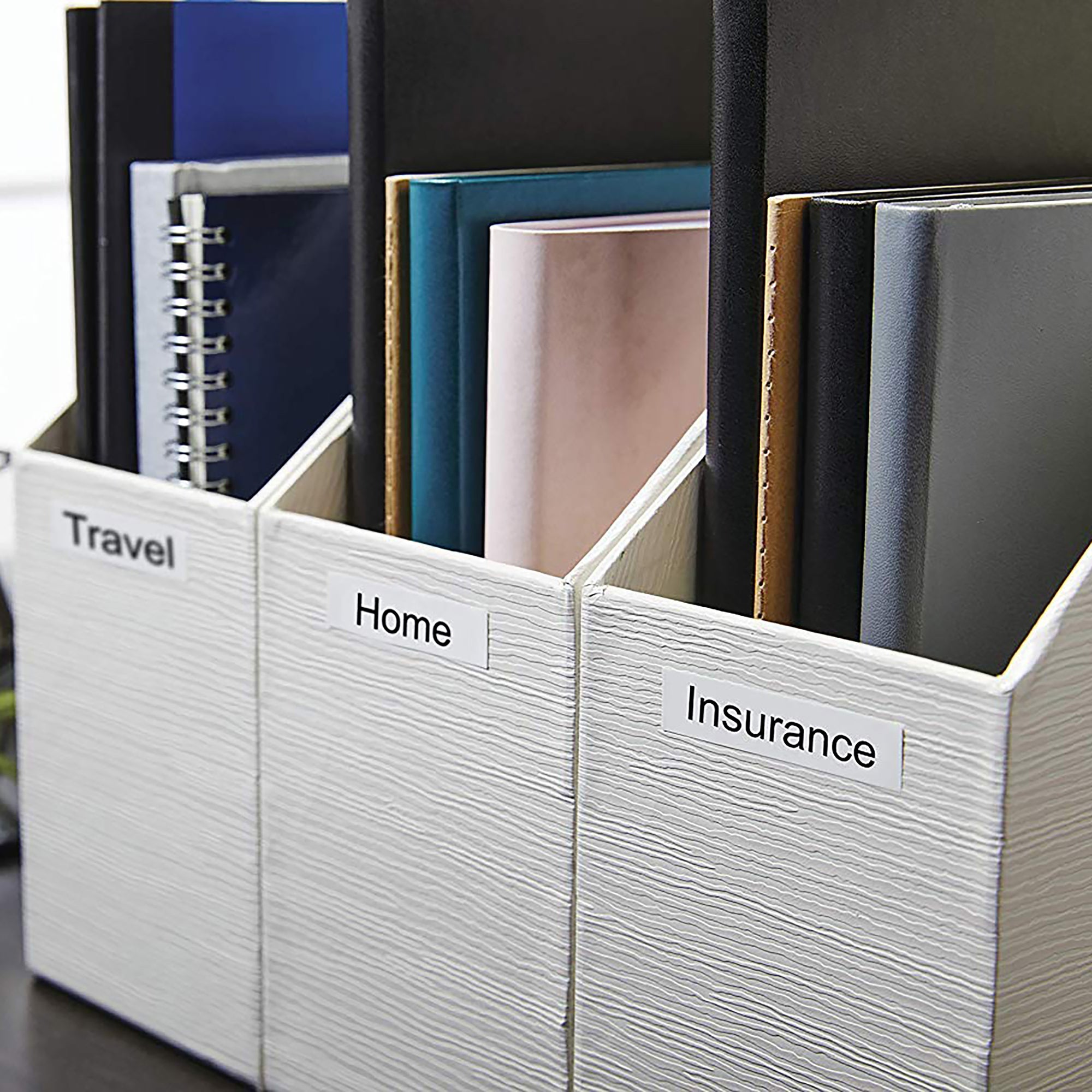 Dymo Schriftbandkassette D1 12mmx7m sw auf ws