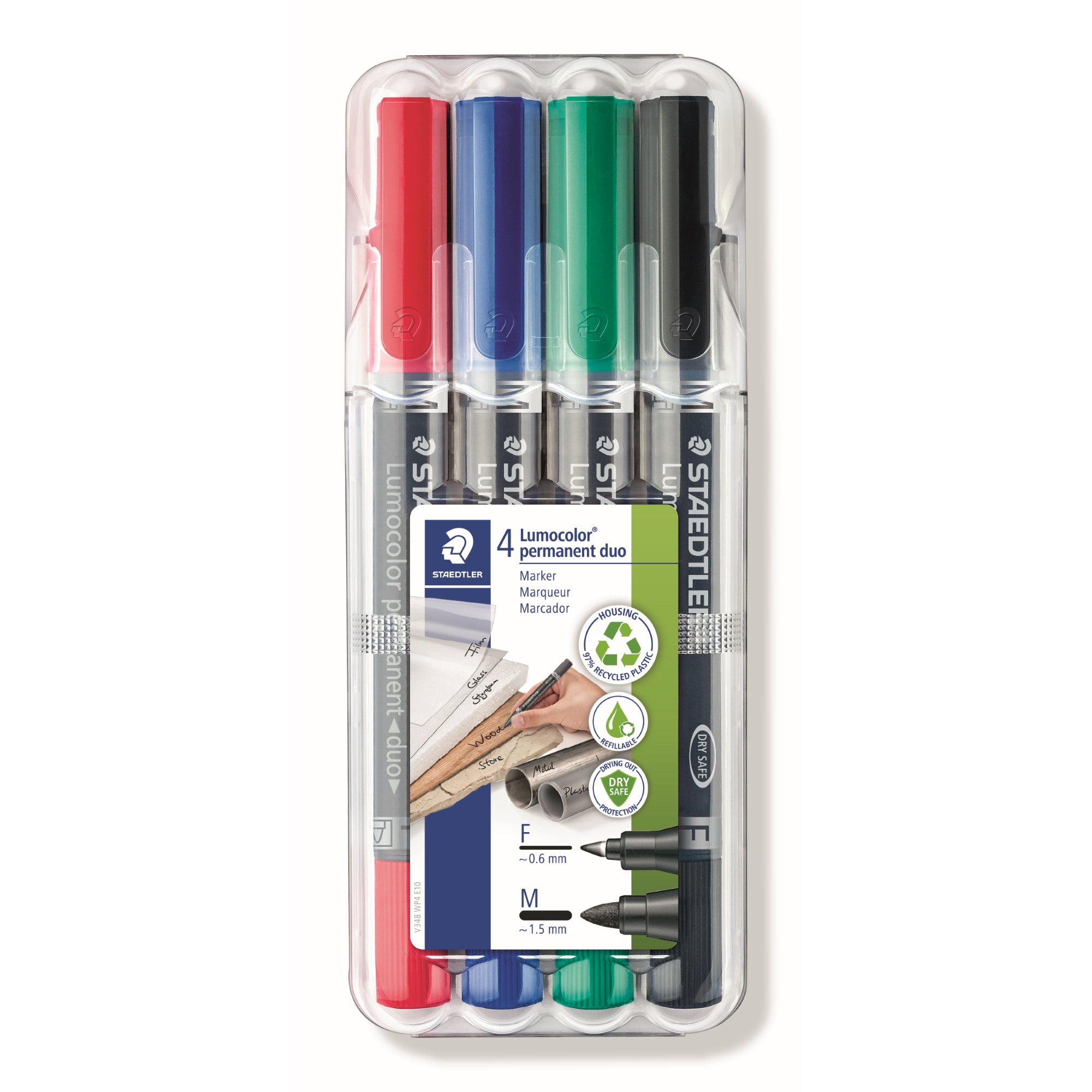 Staedtler Permanentmarker Lumocolor® Duo 348