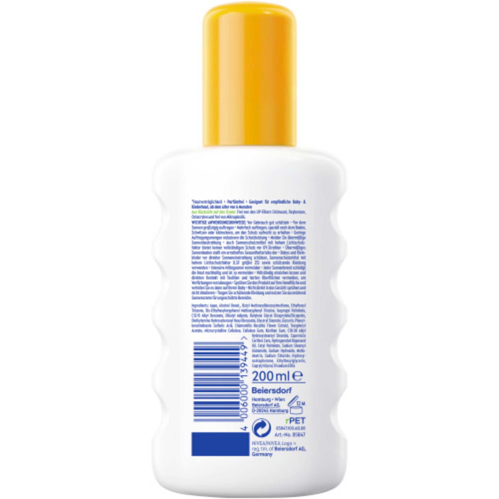 Nivea Sonnenschutzmittel Babies & Kids Sensitiv