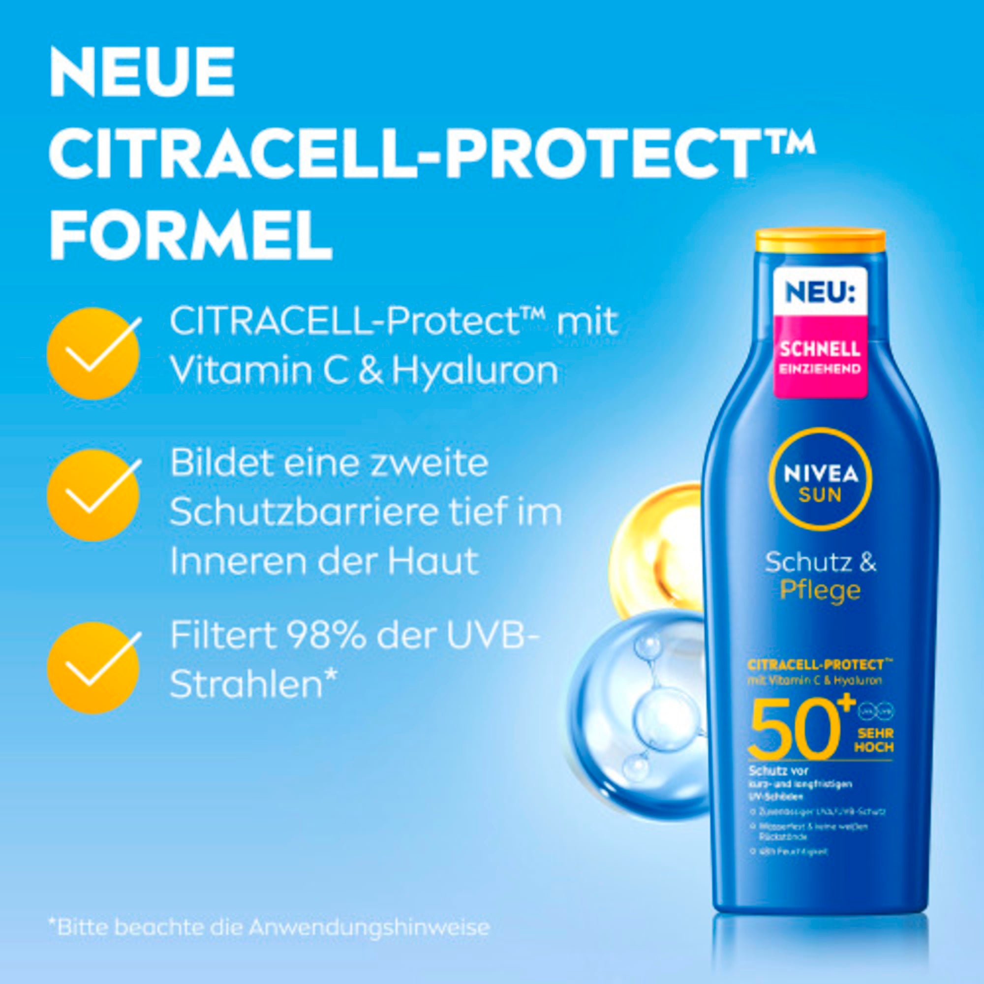 Nivea Sonnenschutzmittel Schutz & Pflege
