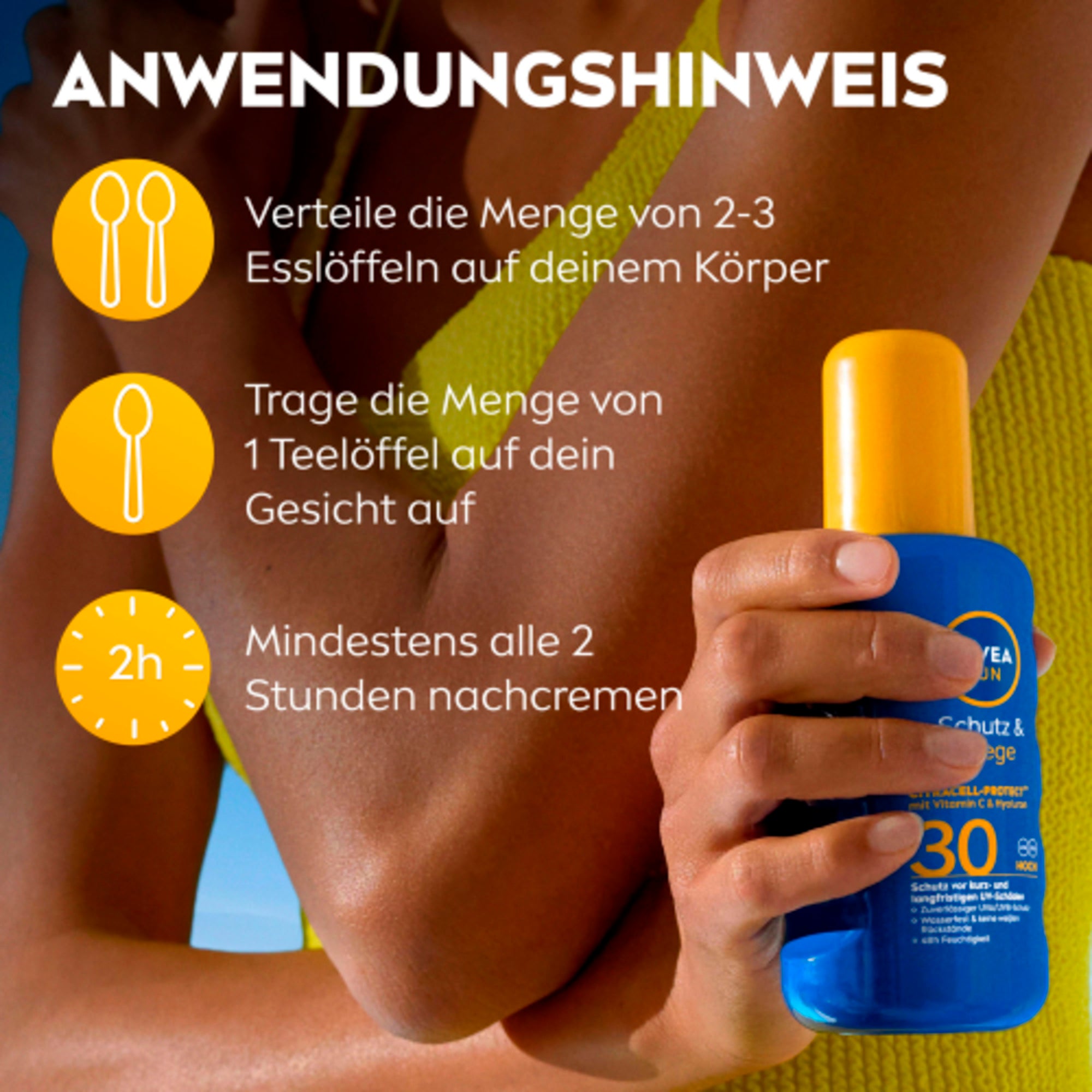Nivea Sonnenschutzmittel Schutz & Pflege