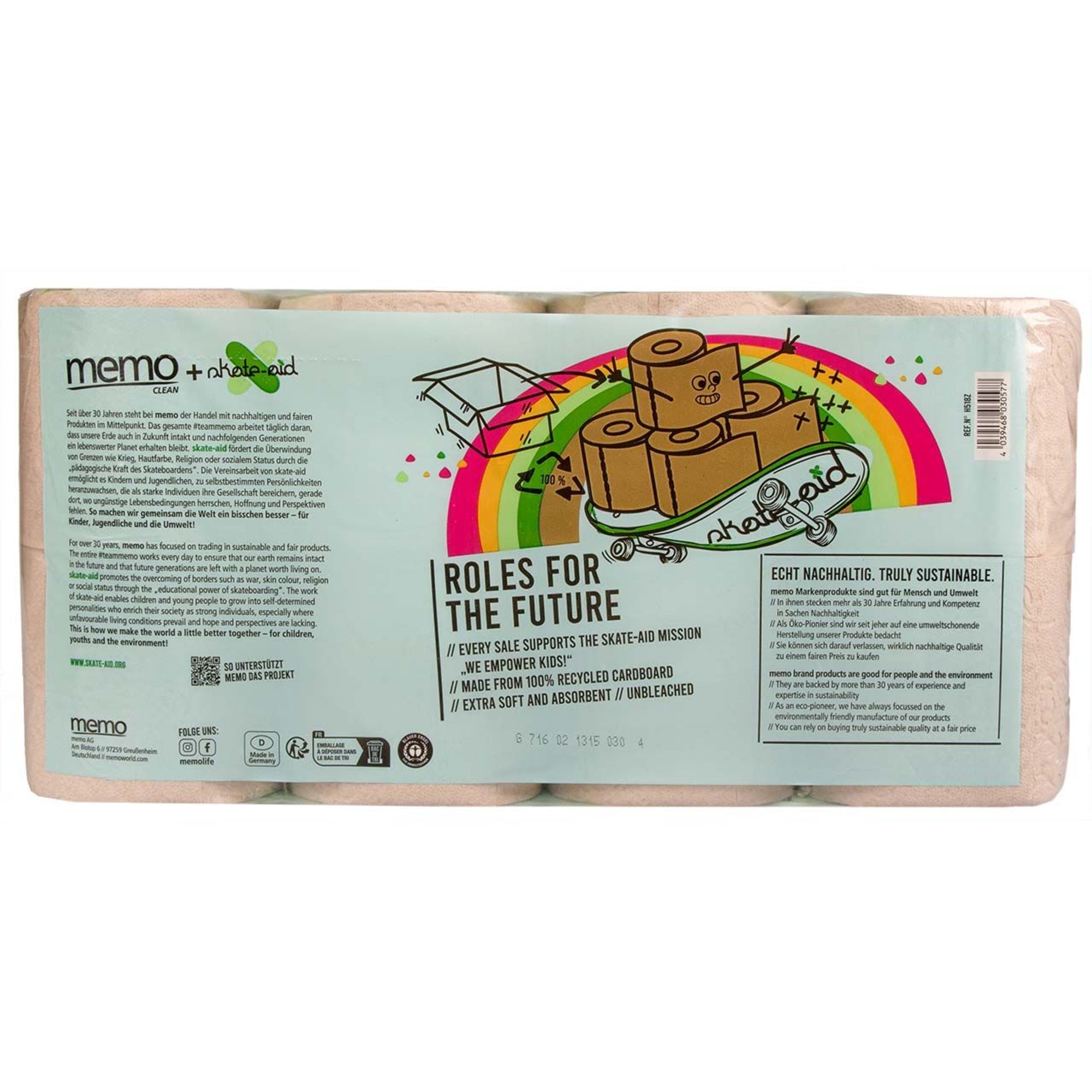 memo Toilettenpapier skate-aid