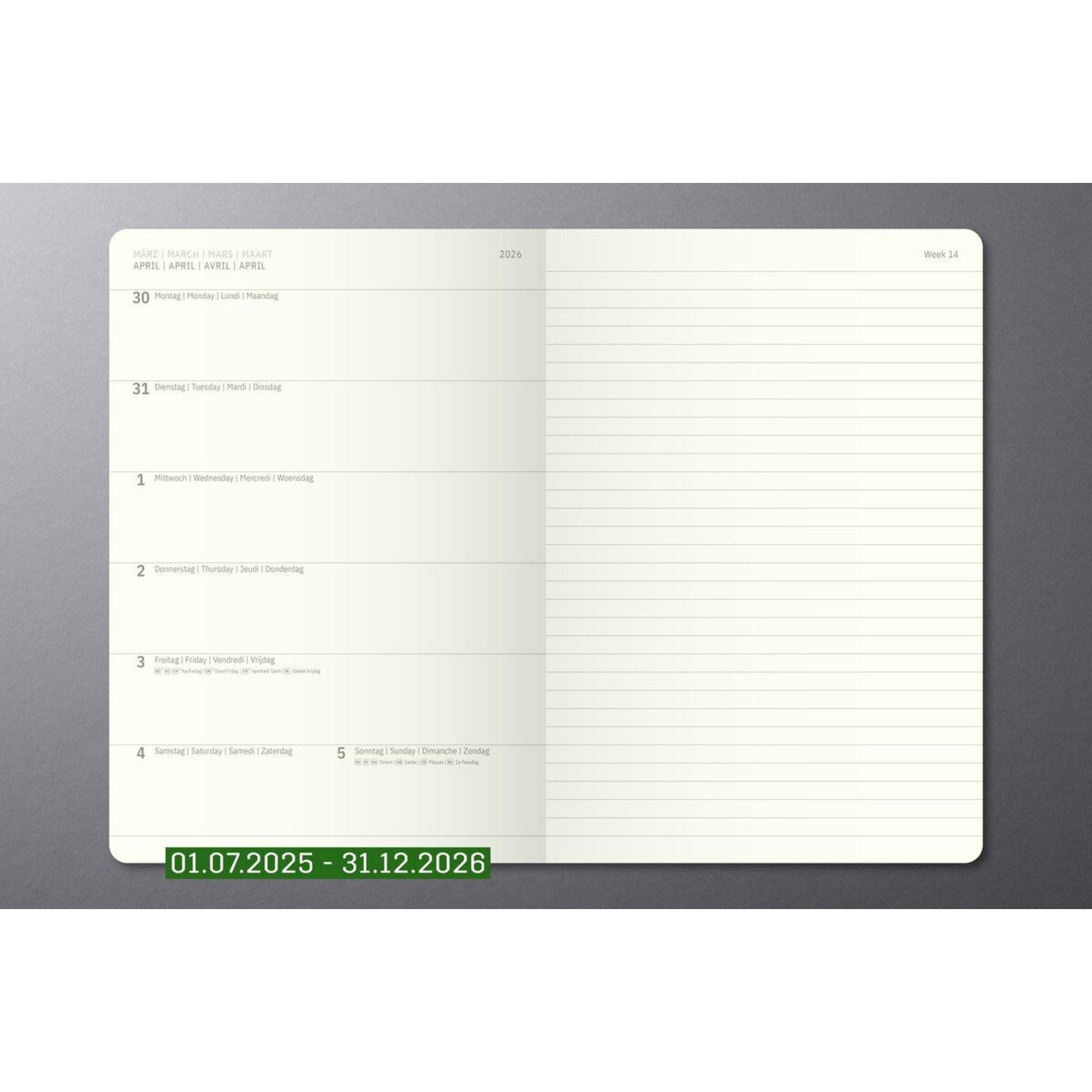 Sigel Buchkalender Conceptum
