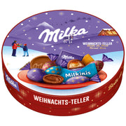 Milka Schokolade Weihnachtsteller