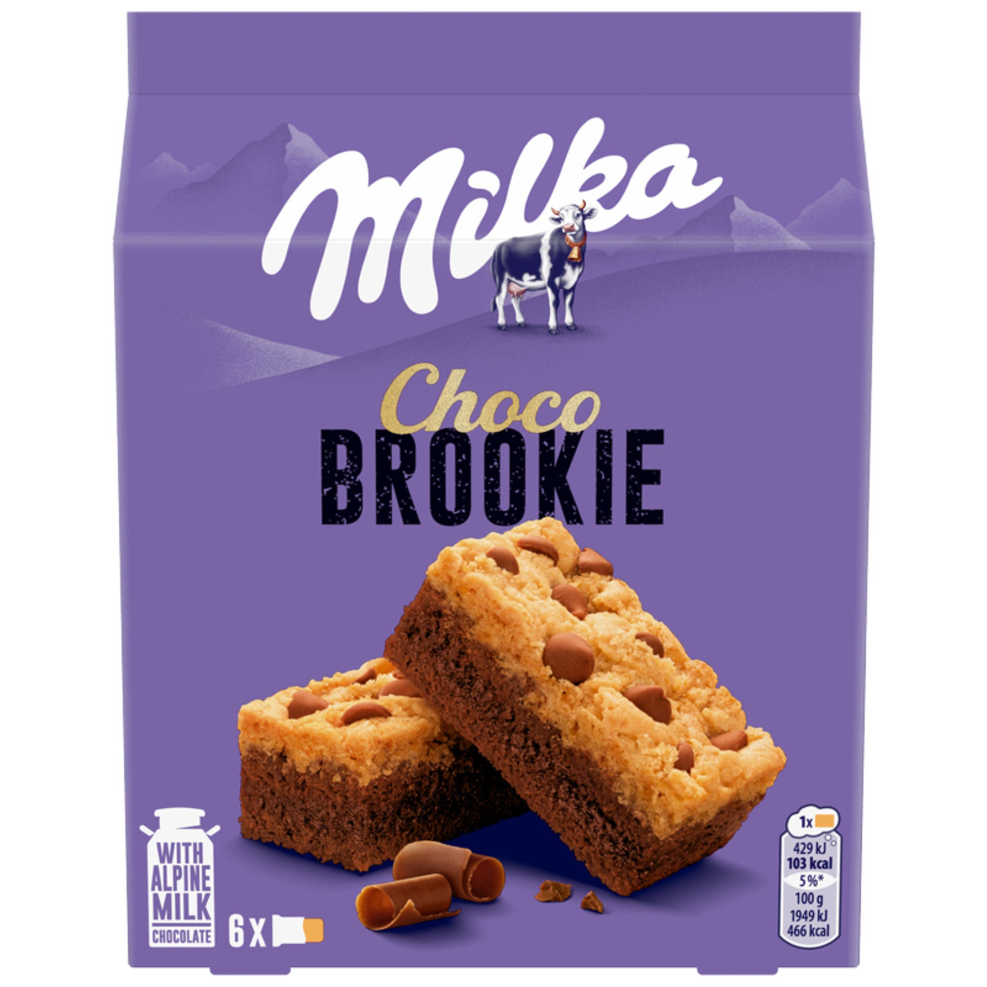 Milka Gebäck Choco Brookie