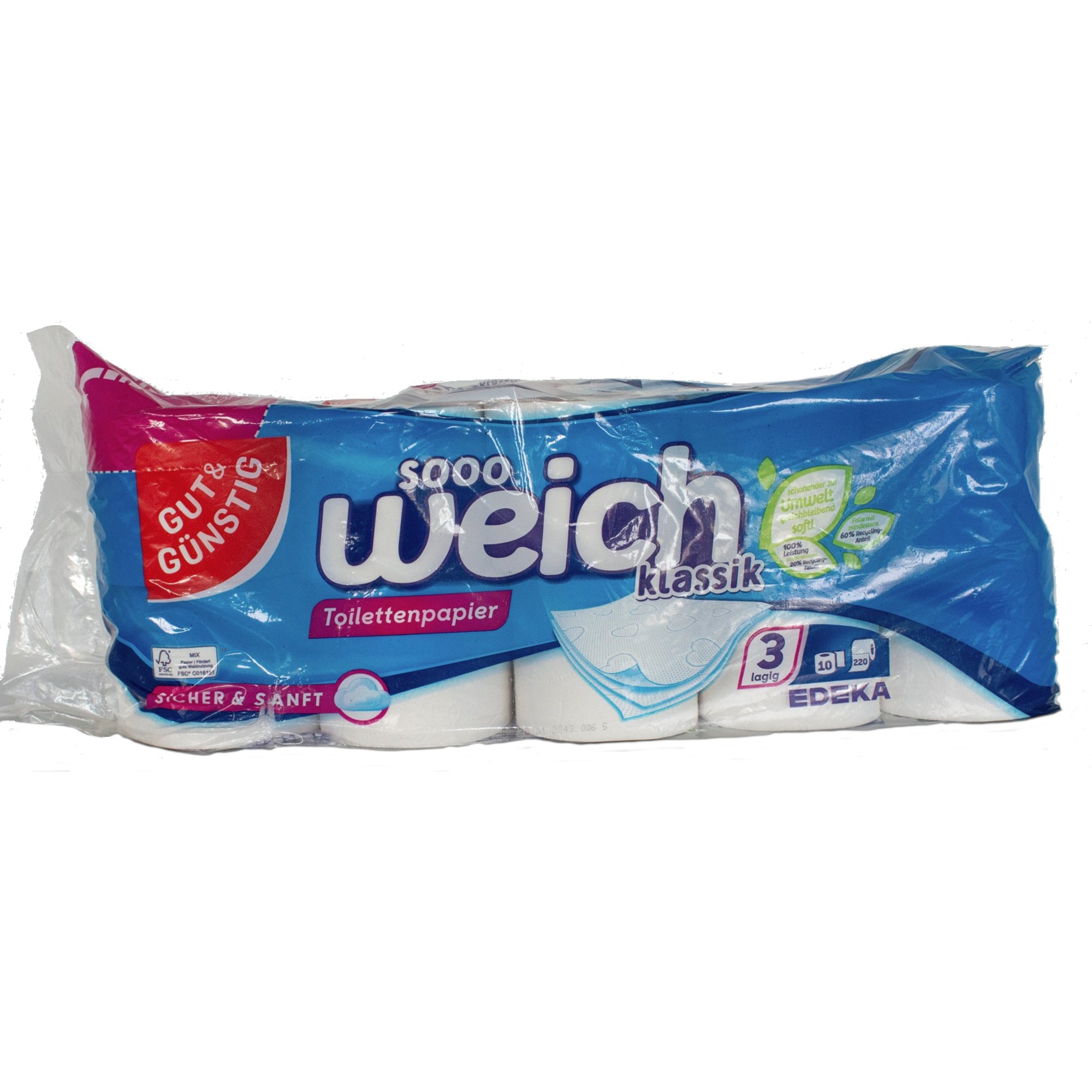 Gut Toilettenpapier sooo weich Klassik