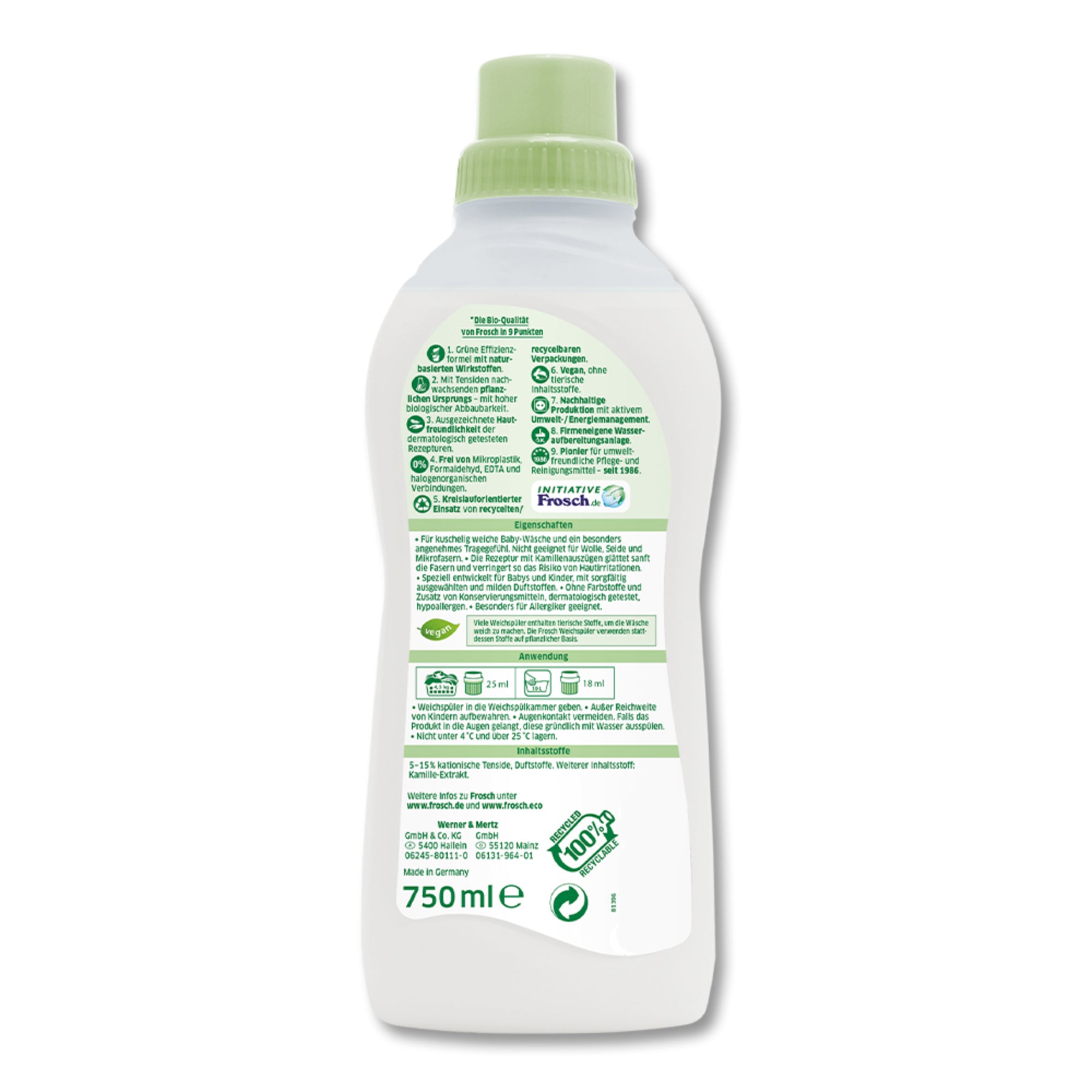 Frosch Weichspüler baby