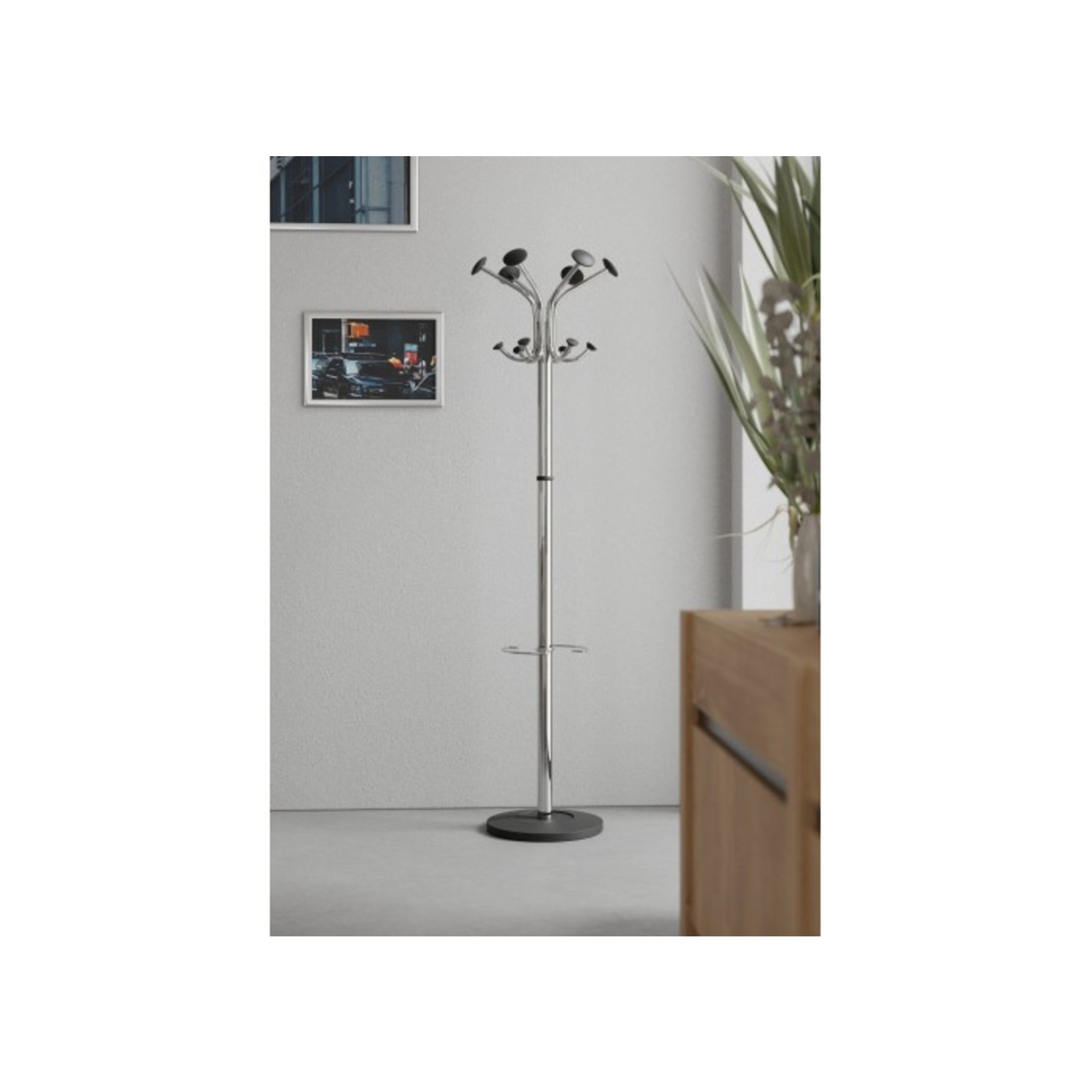 Alba Garderobenständer Chromy