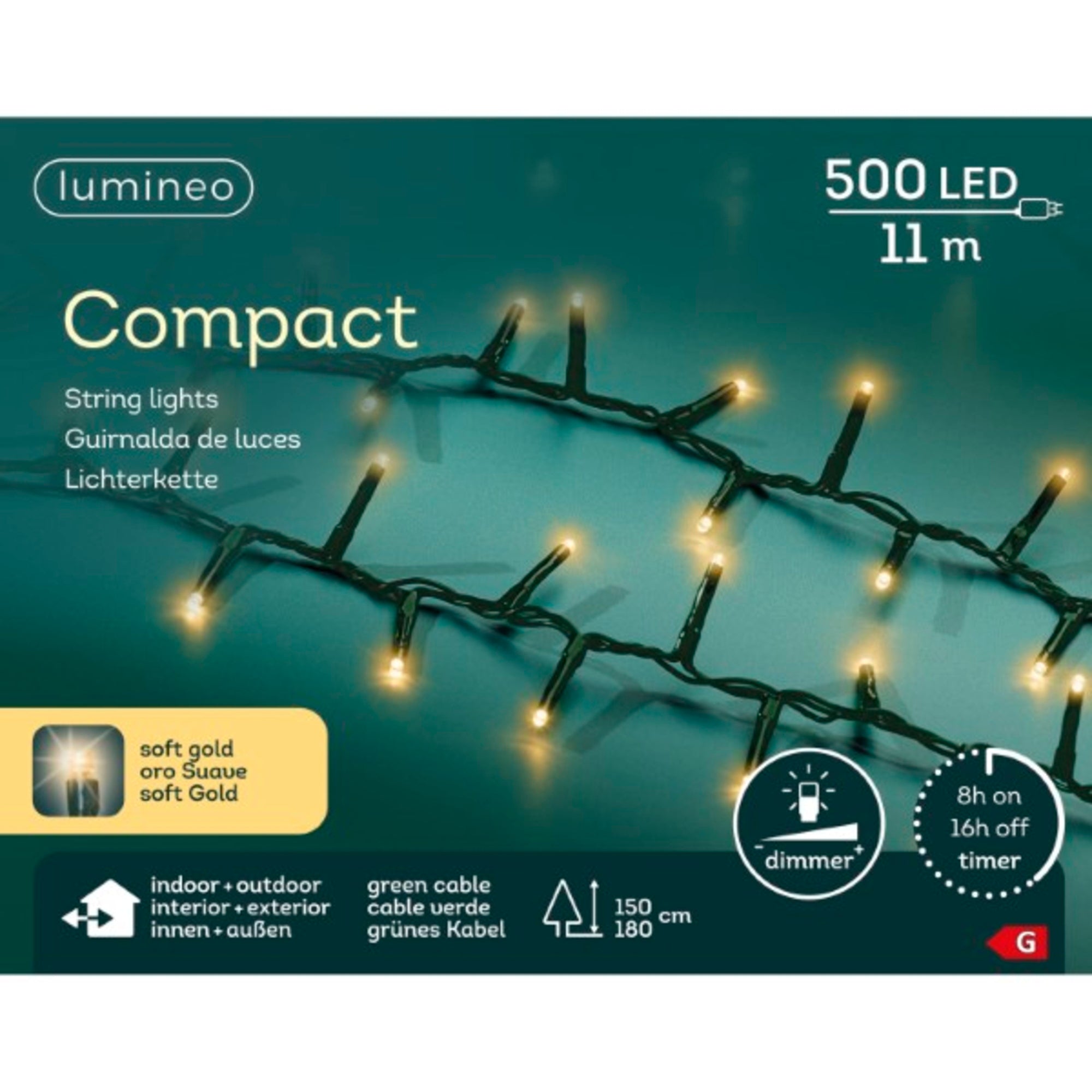 Lumineo Lichterkette Compact