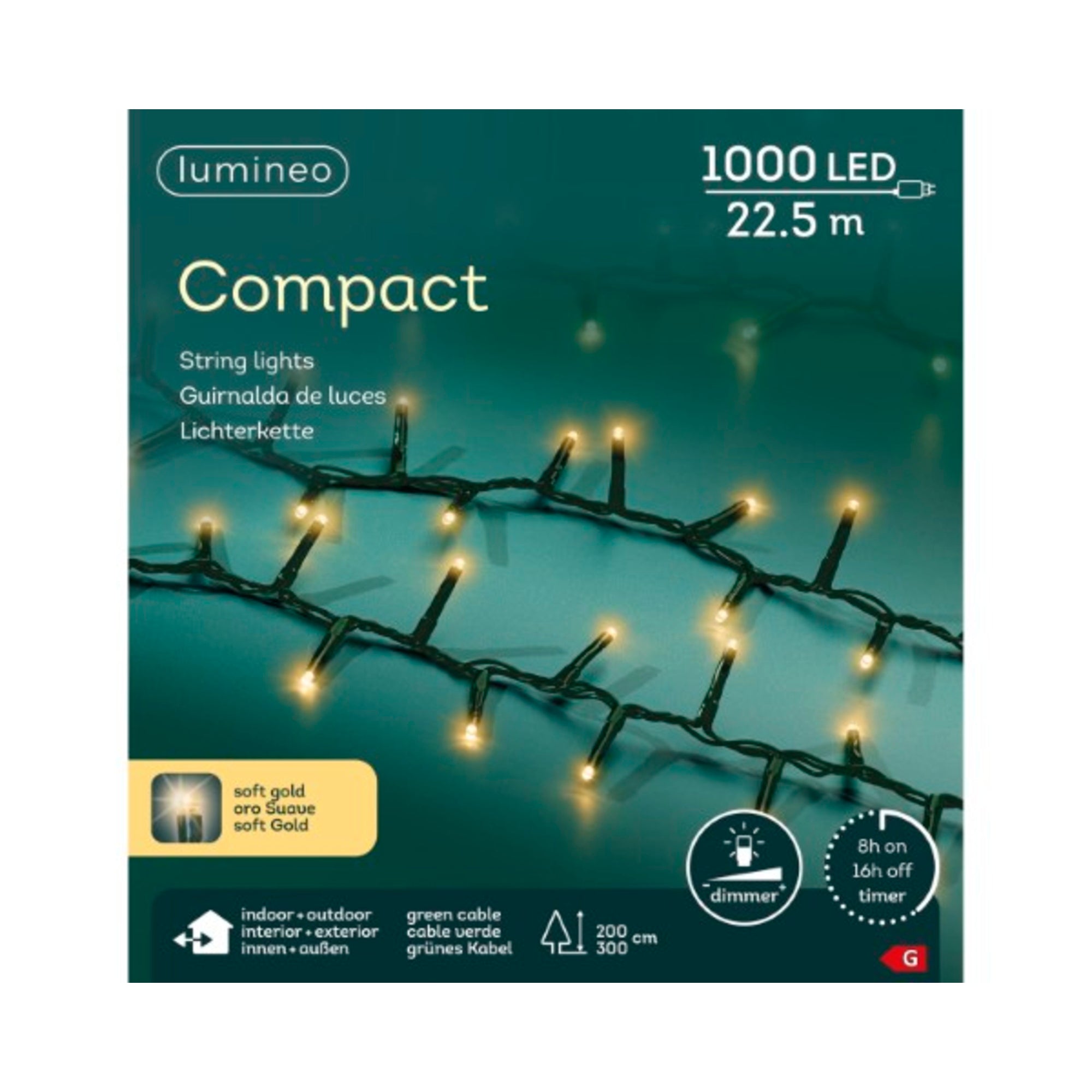 Lumineo Lichterkette Compact