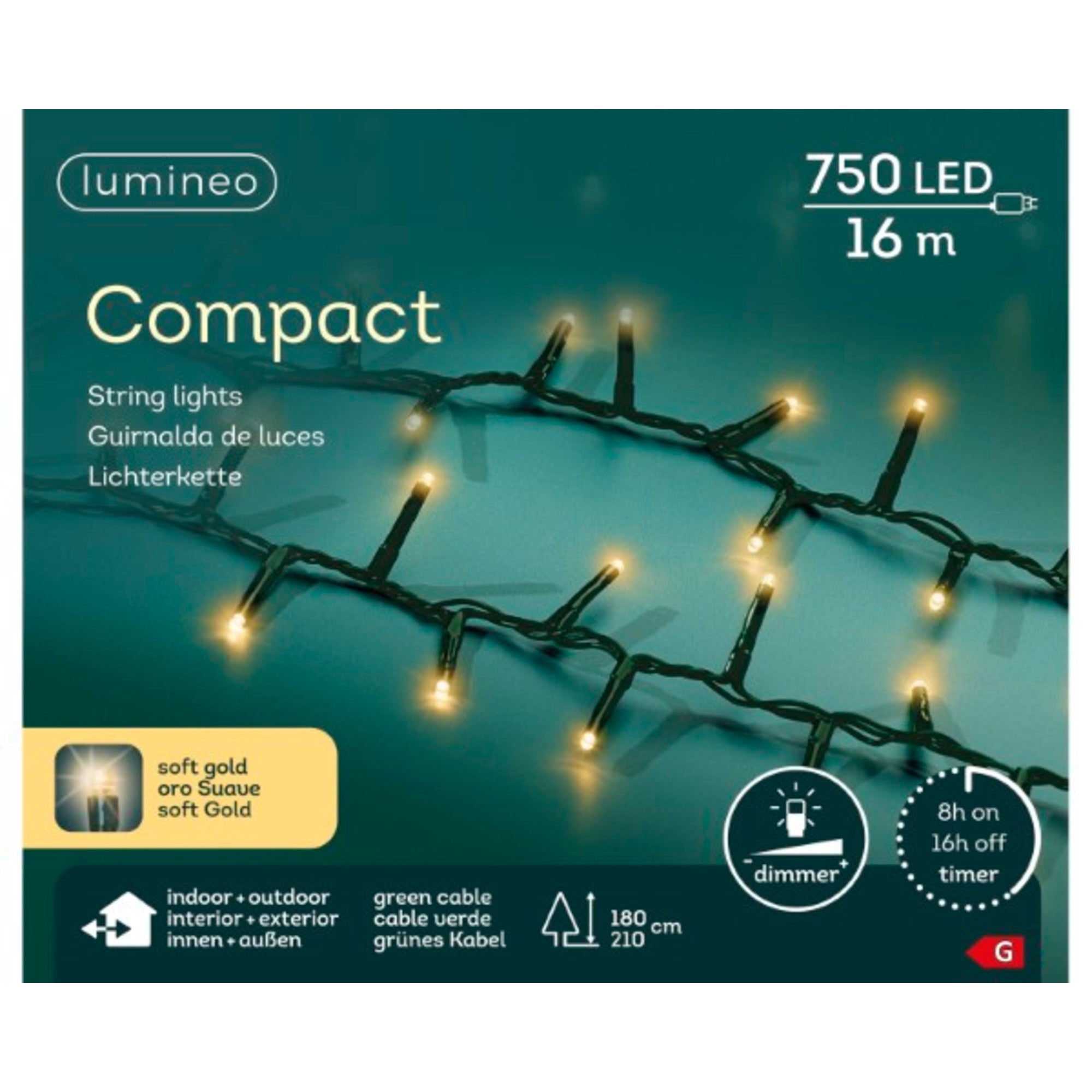 Lumineo Lichterkette Compact