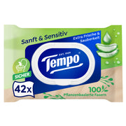 Tempo Feuchtes Toilettenpapier Sanft & Sensitiv