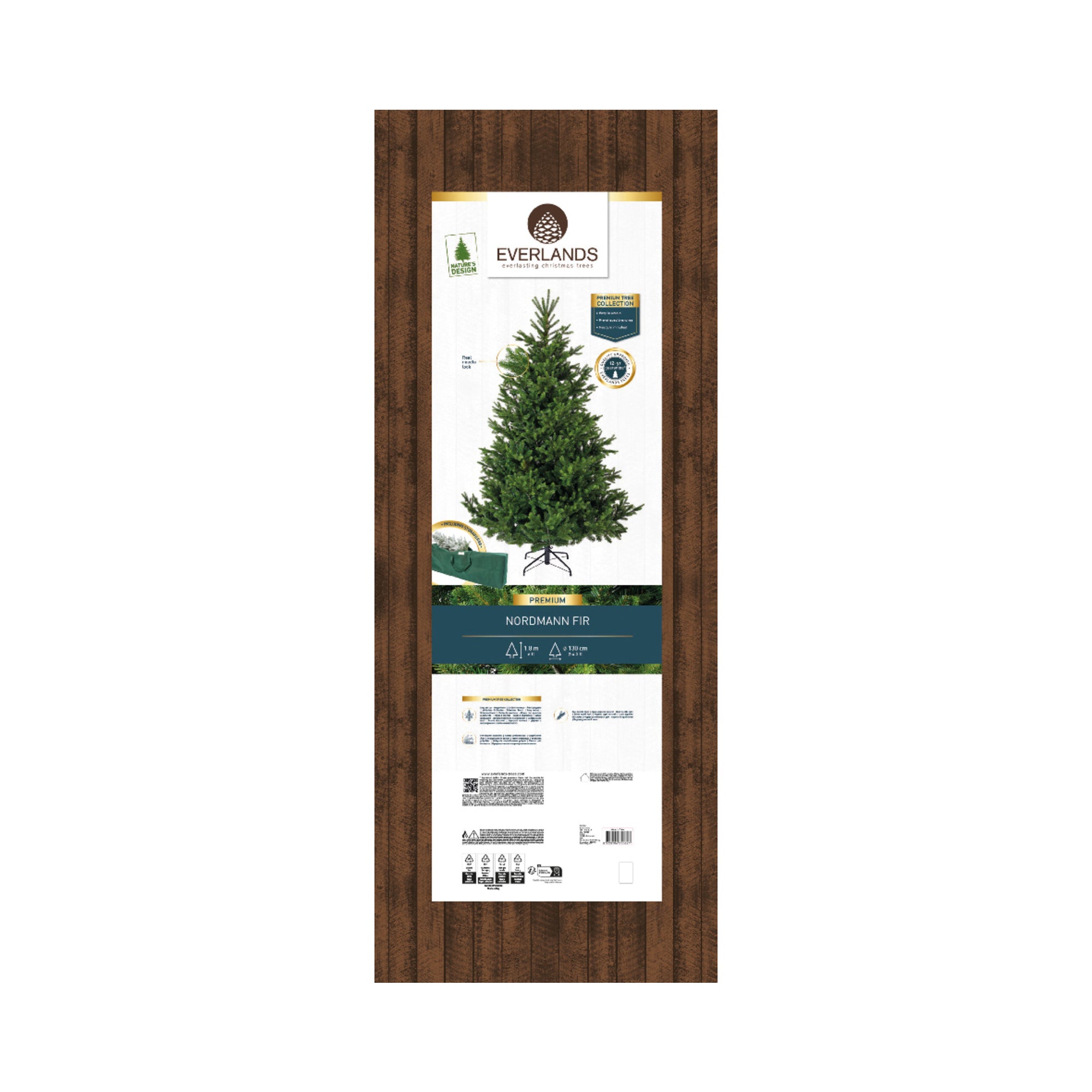 Everlands Weihnachtsbaum Nordmann Tanne