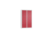C+P Spind 12Fächer 77x46x20cm lgr/rrt