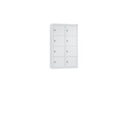 C+P Spind 8Fächer 77x46x20cm lgr/lgr