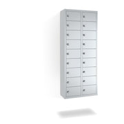 C+P Spind 18Fächer 113x46x20cm lgr/lgr