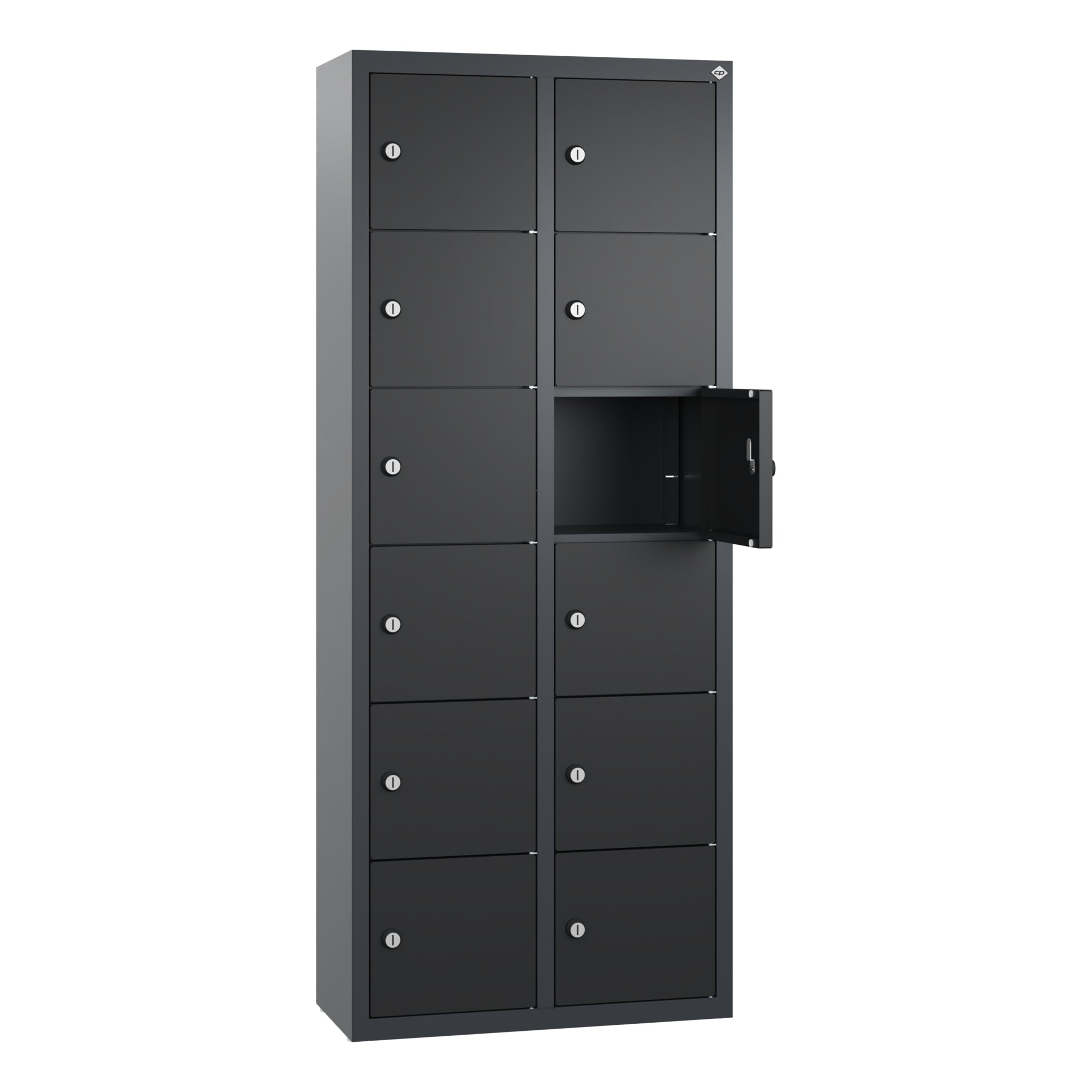 C+P Spind 12Fächer 113x46x20cm an/an