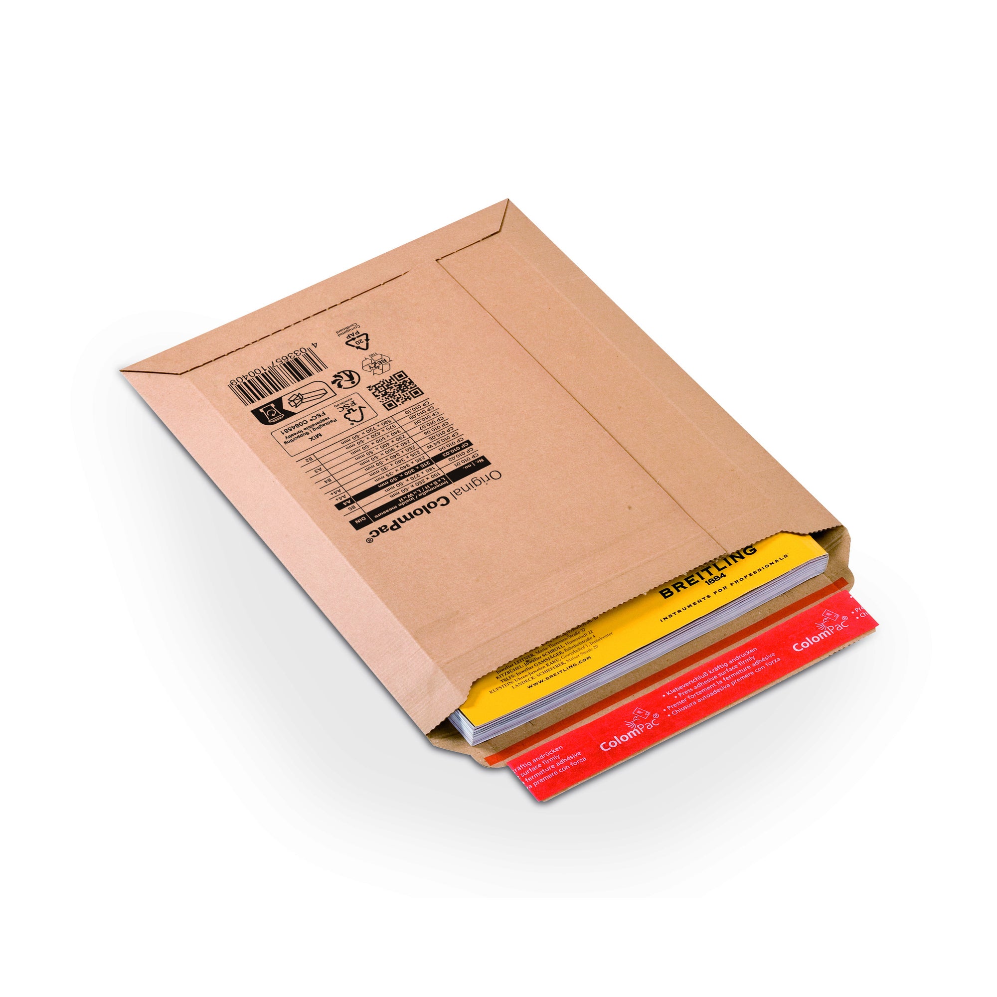 ColomPac Versandtasche Rigid Plus