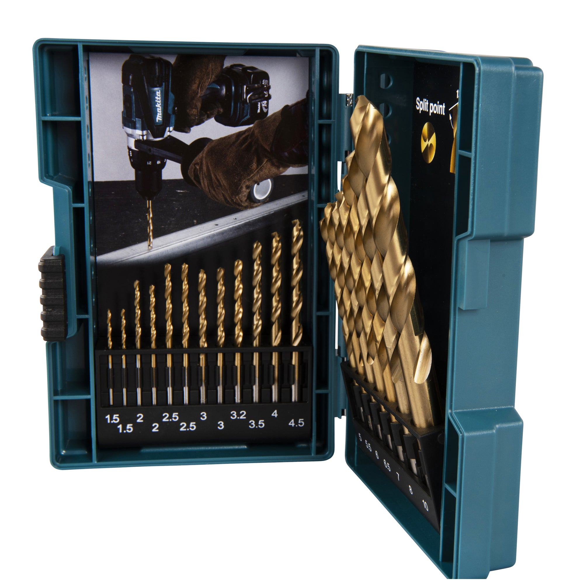 Makita Bohrersatz Longlife HSS TiN