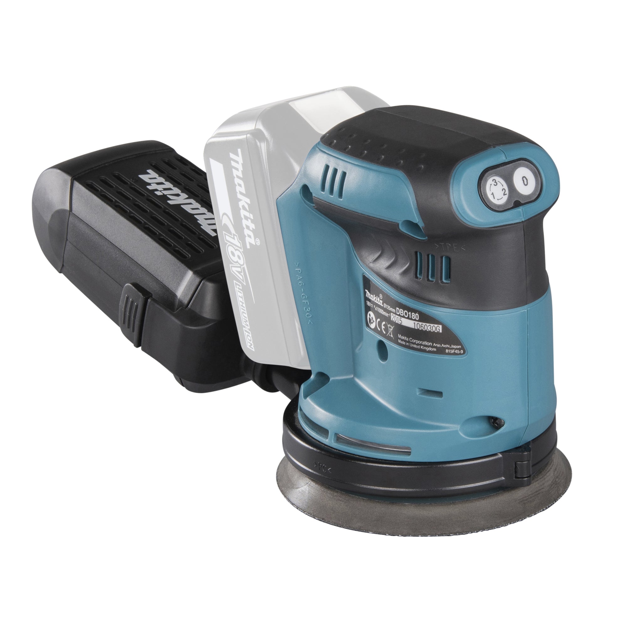 Makita Exzenterschleifer DBO180Z