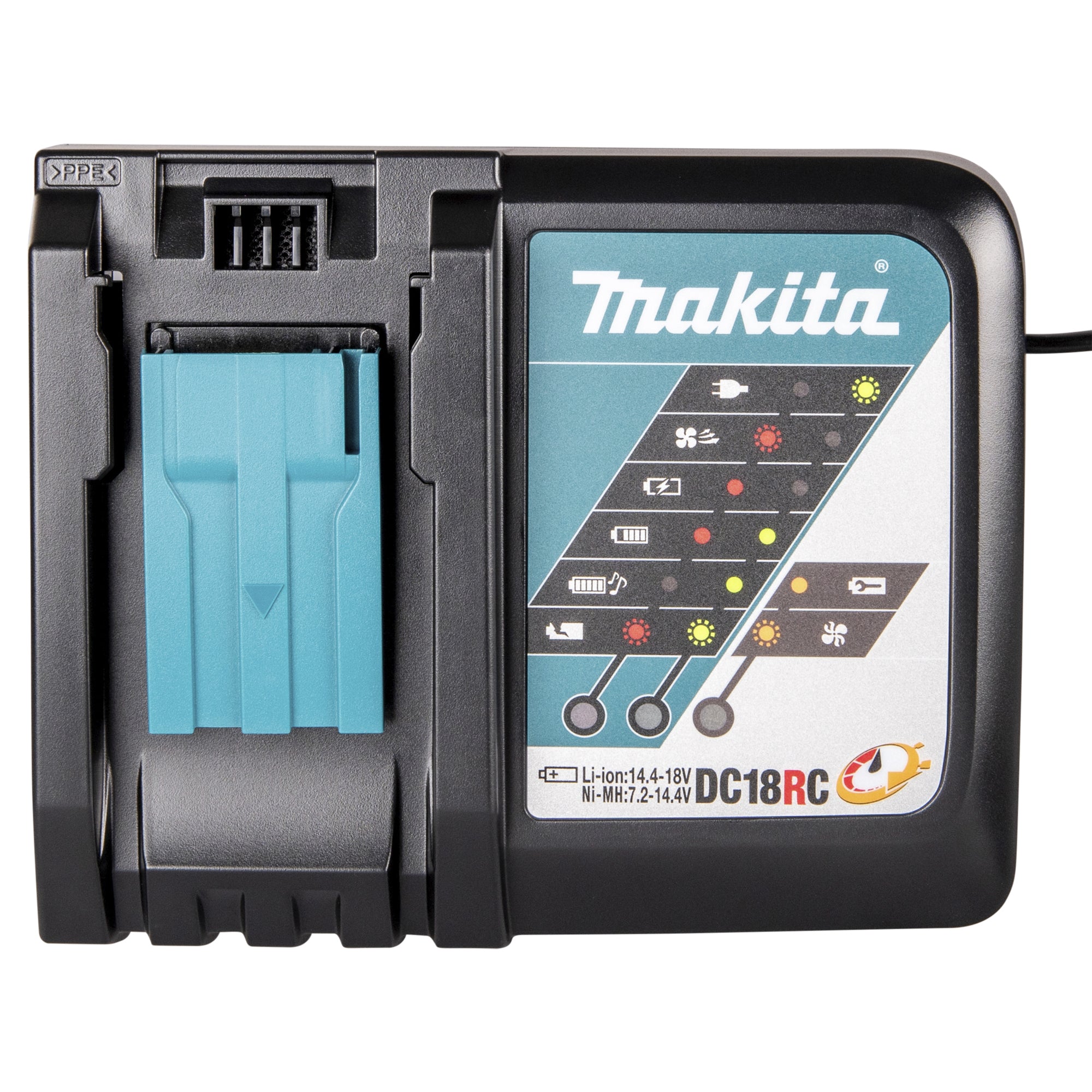 Makita Akkuladegerät DC18RC