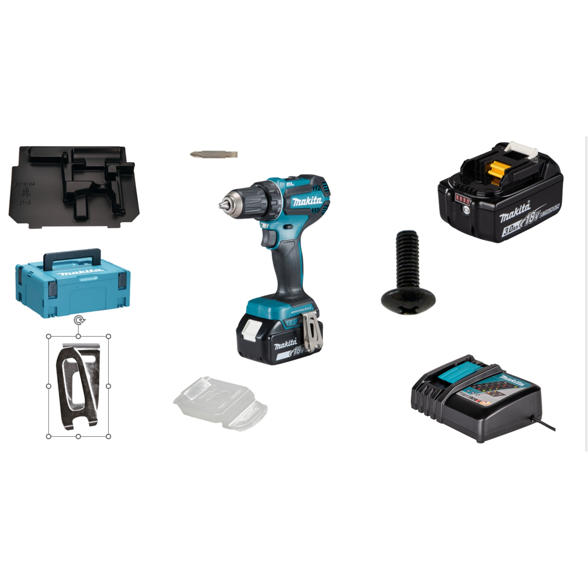 Makita Akkubohrschrauber DDF485RFJ
