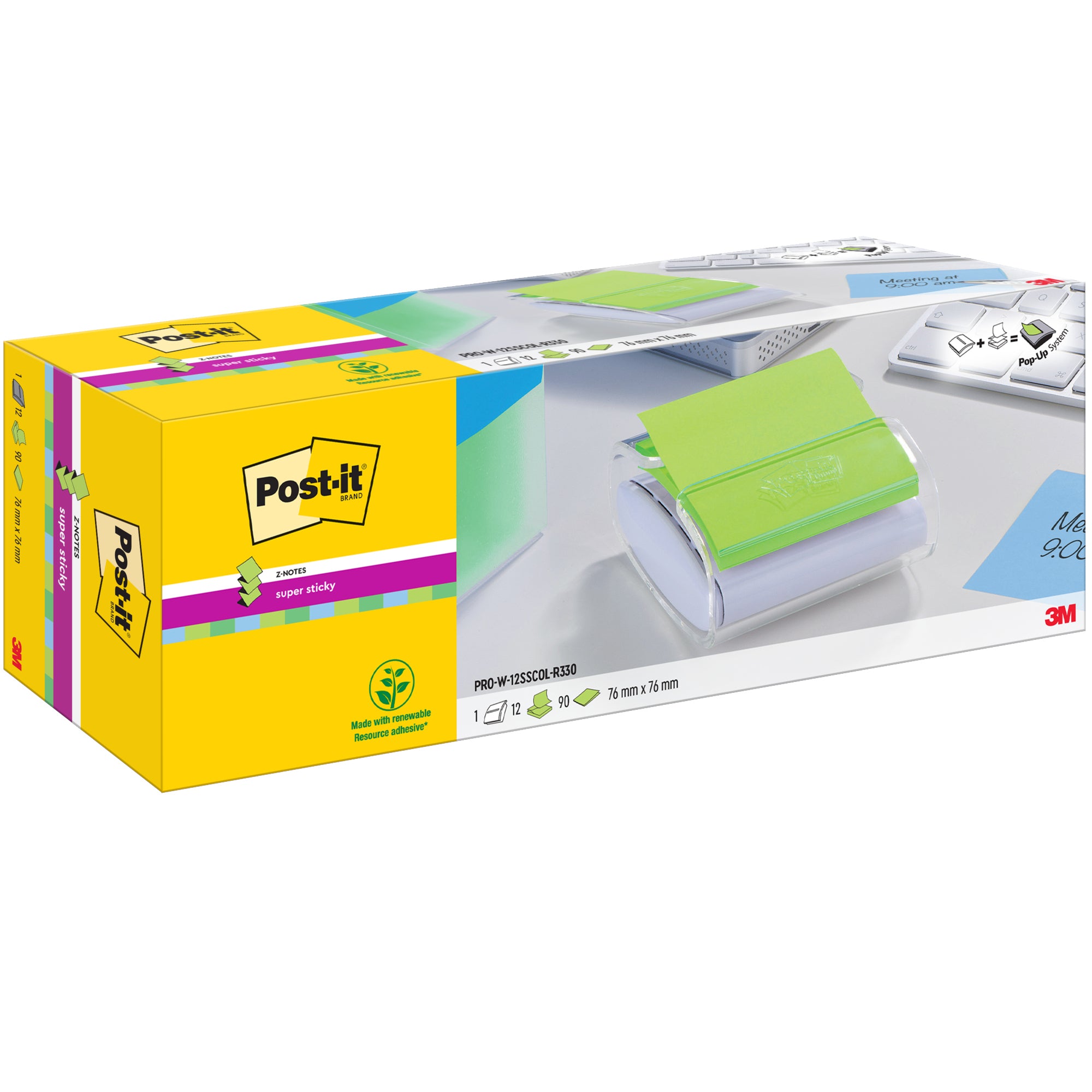 Post-it® Haftnotizspender Super Sticky Z-Notes