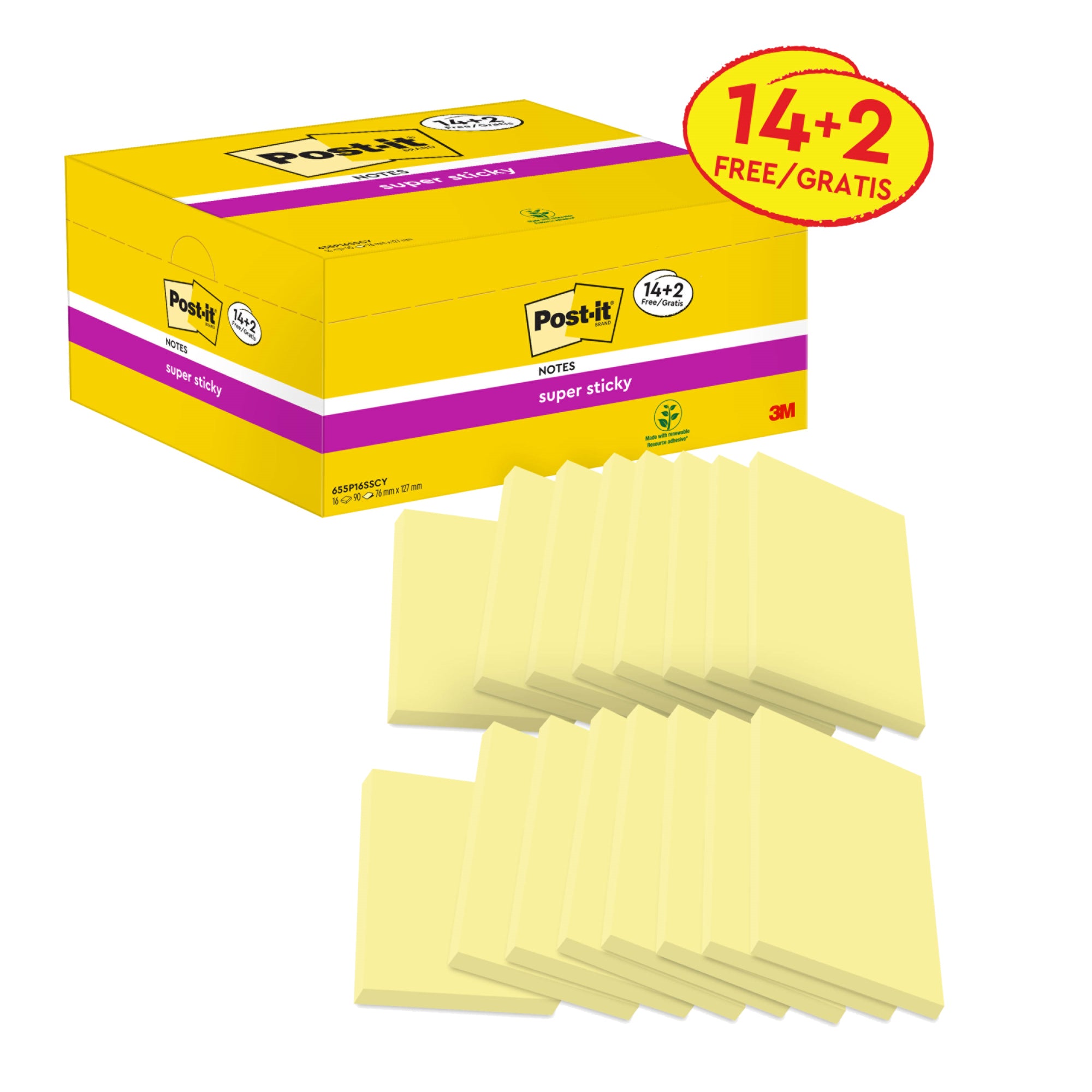Post-it Haftnotiz Notes Promotion