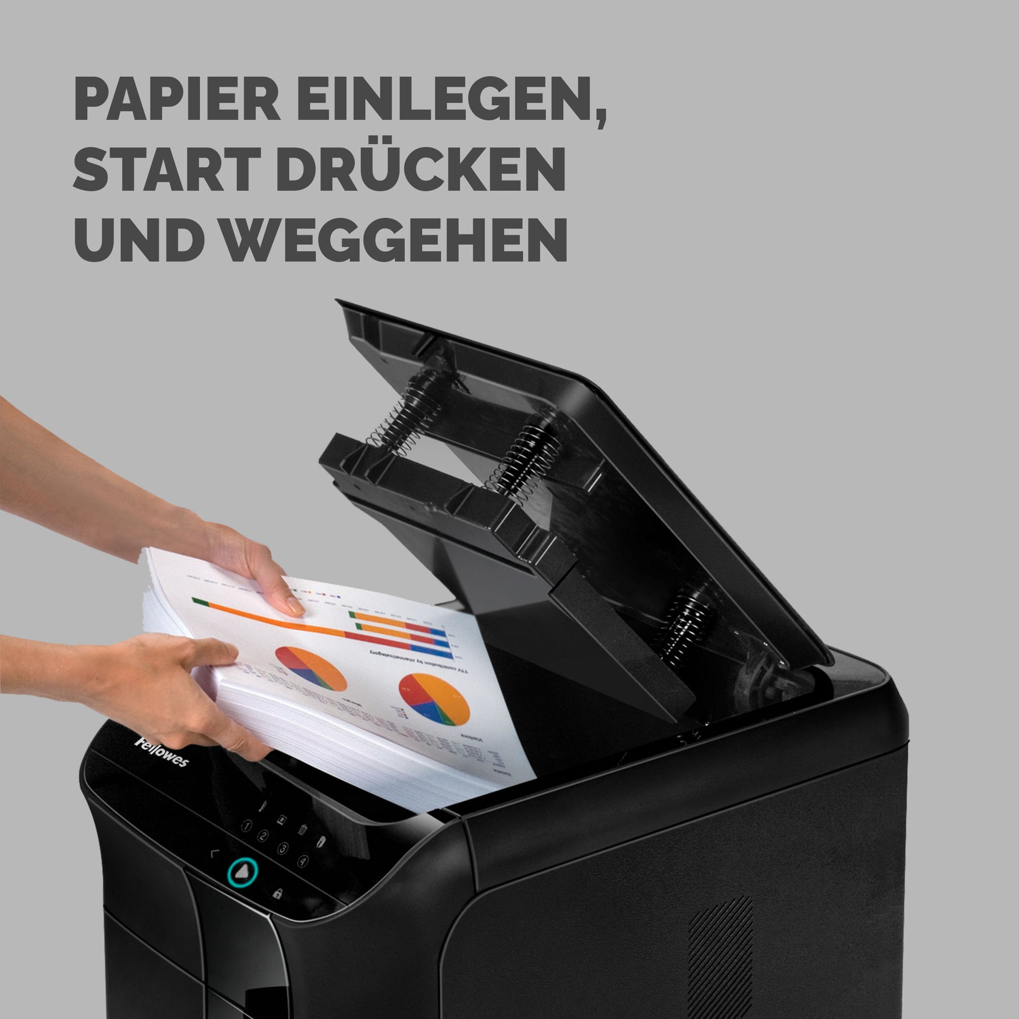 Fellowes Aktenvernichter AutoMaxT 450C AutoFeed