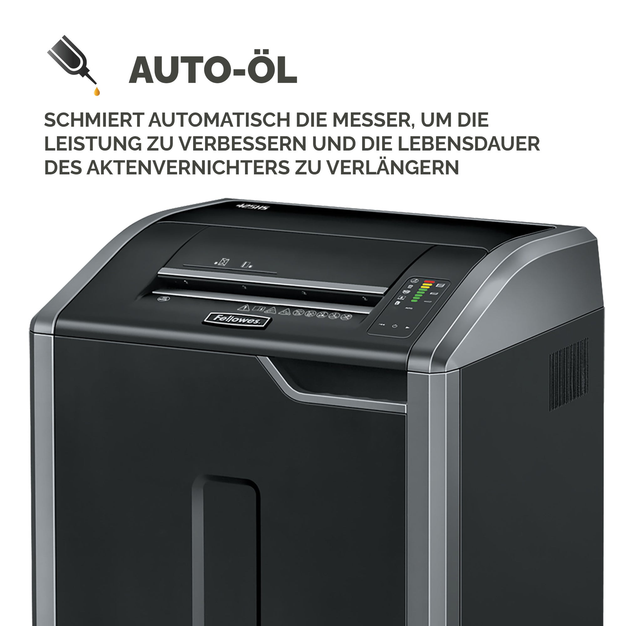 Fellowes® Aktenvernichter Powershred® 425HS