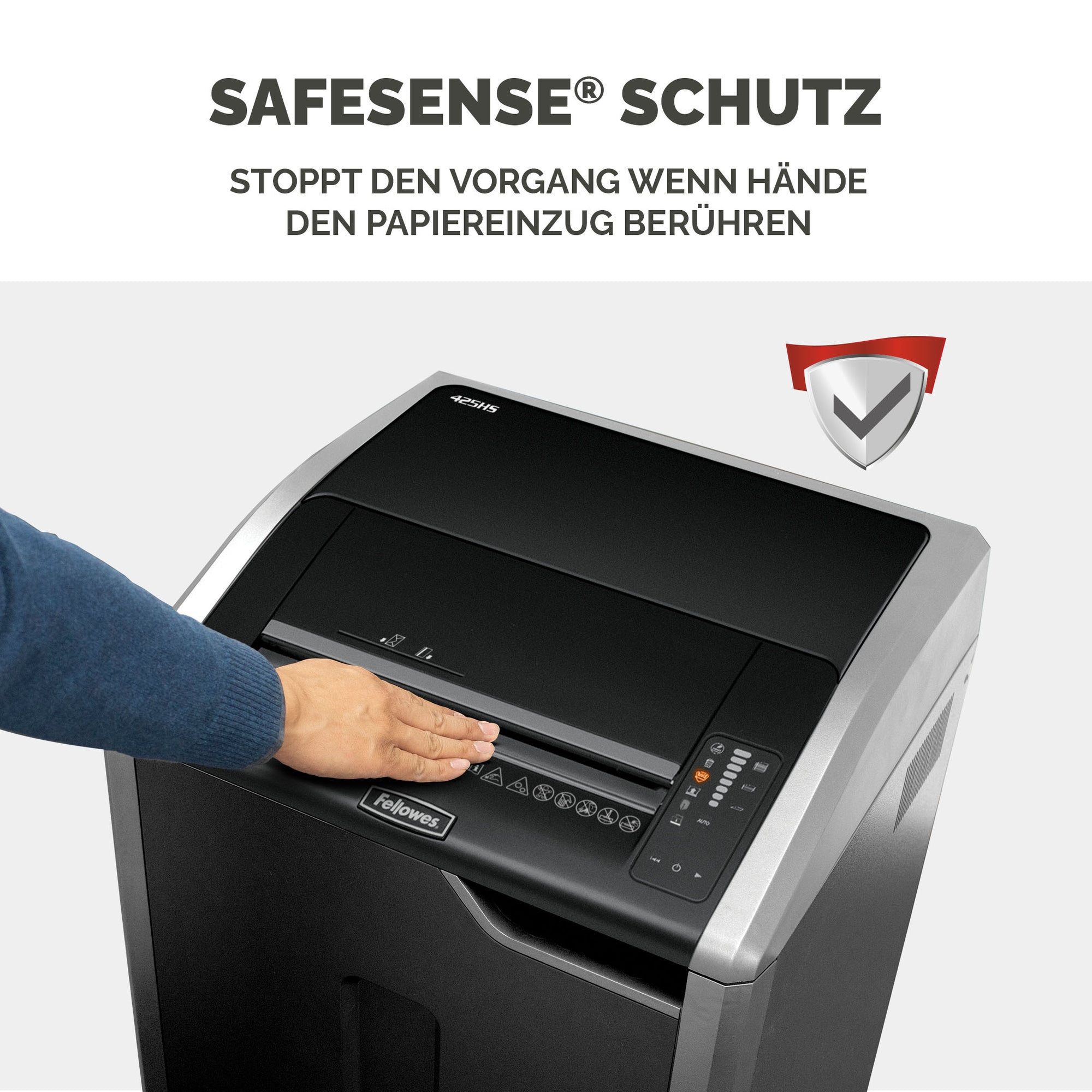 Fellowes® Aktenvernichter Powershred® 425HS