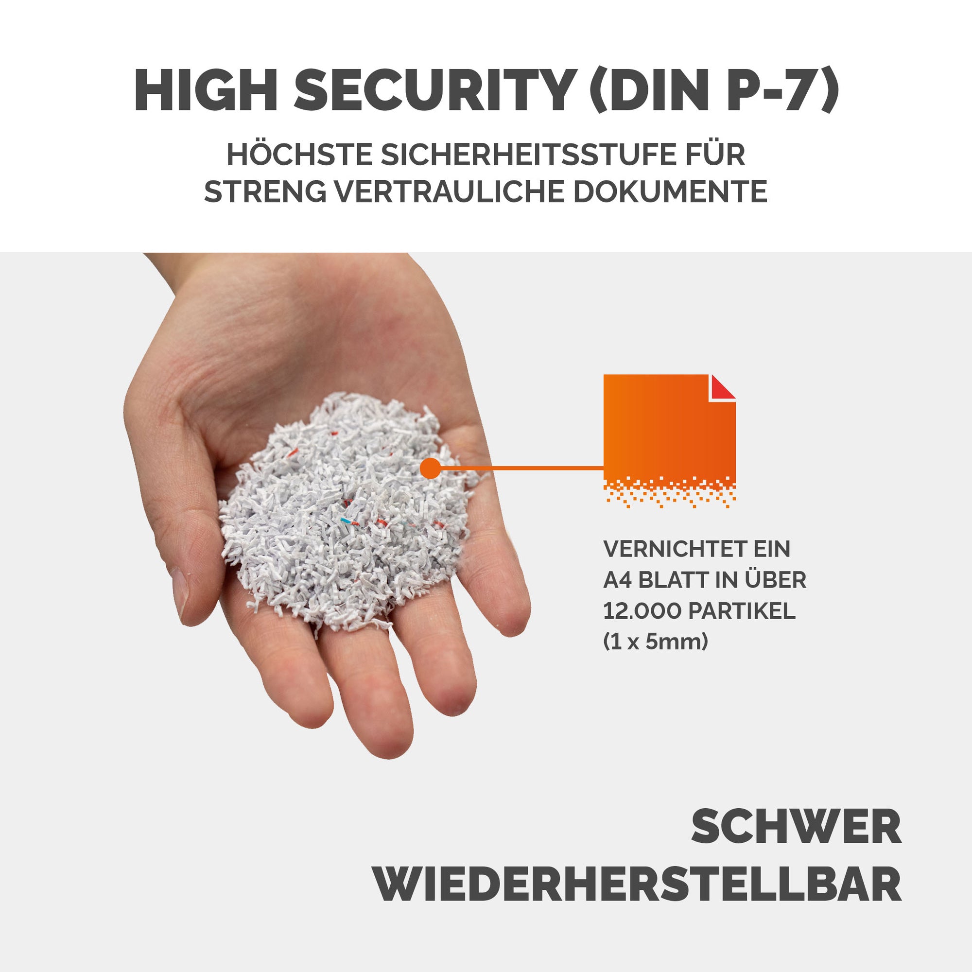 Fellowes® Aktenvernichter Powershred® 425HS