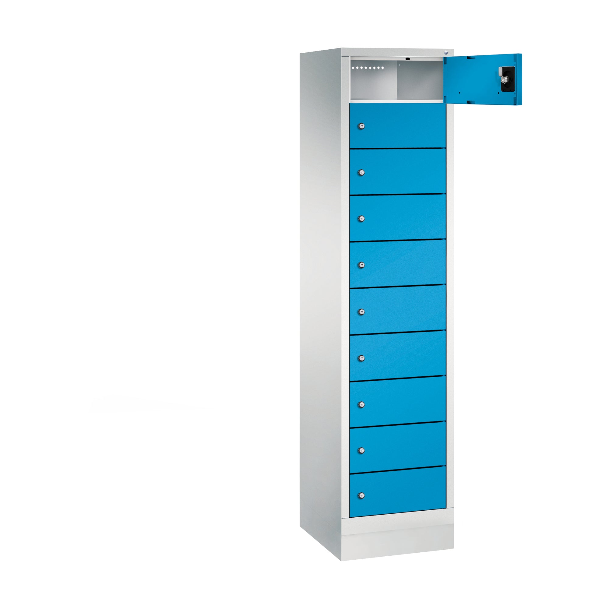 C+P Spind Evolo48 185x42x50cm lgr/lbl