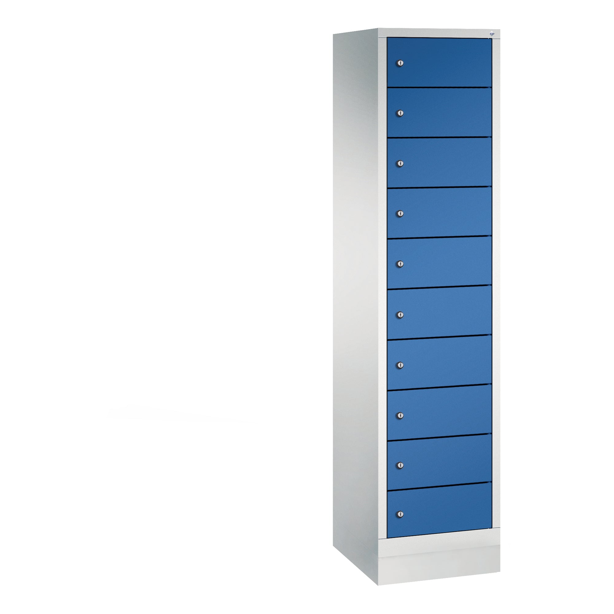 C+P Spind Evolo48 Steckplatz 185x42x50cm lgr/ebl