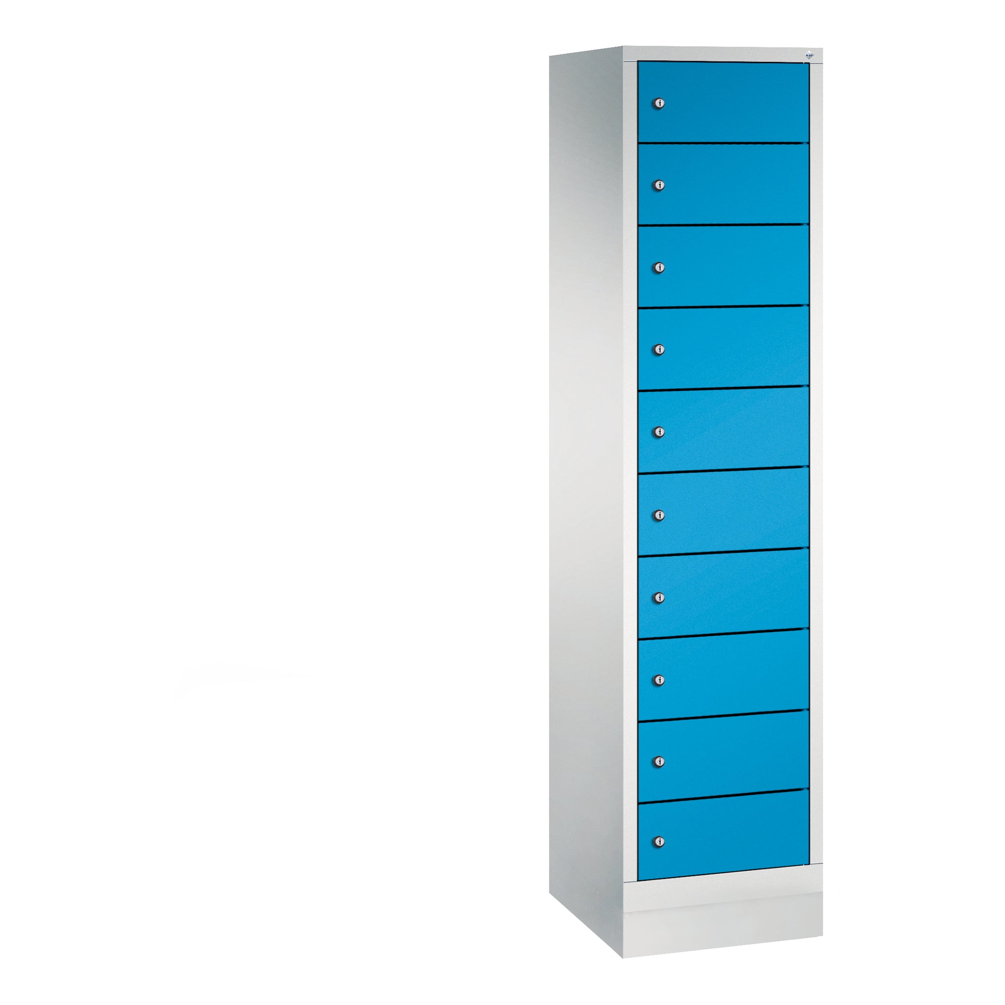 C+P Spind Evolo48 Steckplatz 185x42x50cm lgr/lbl