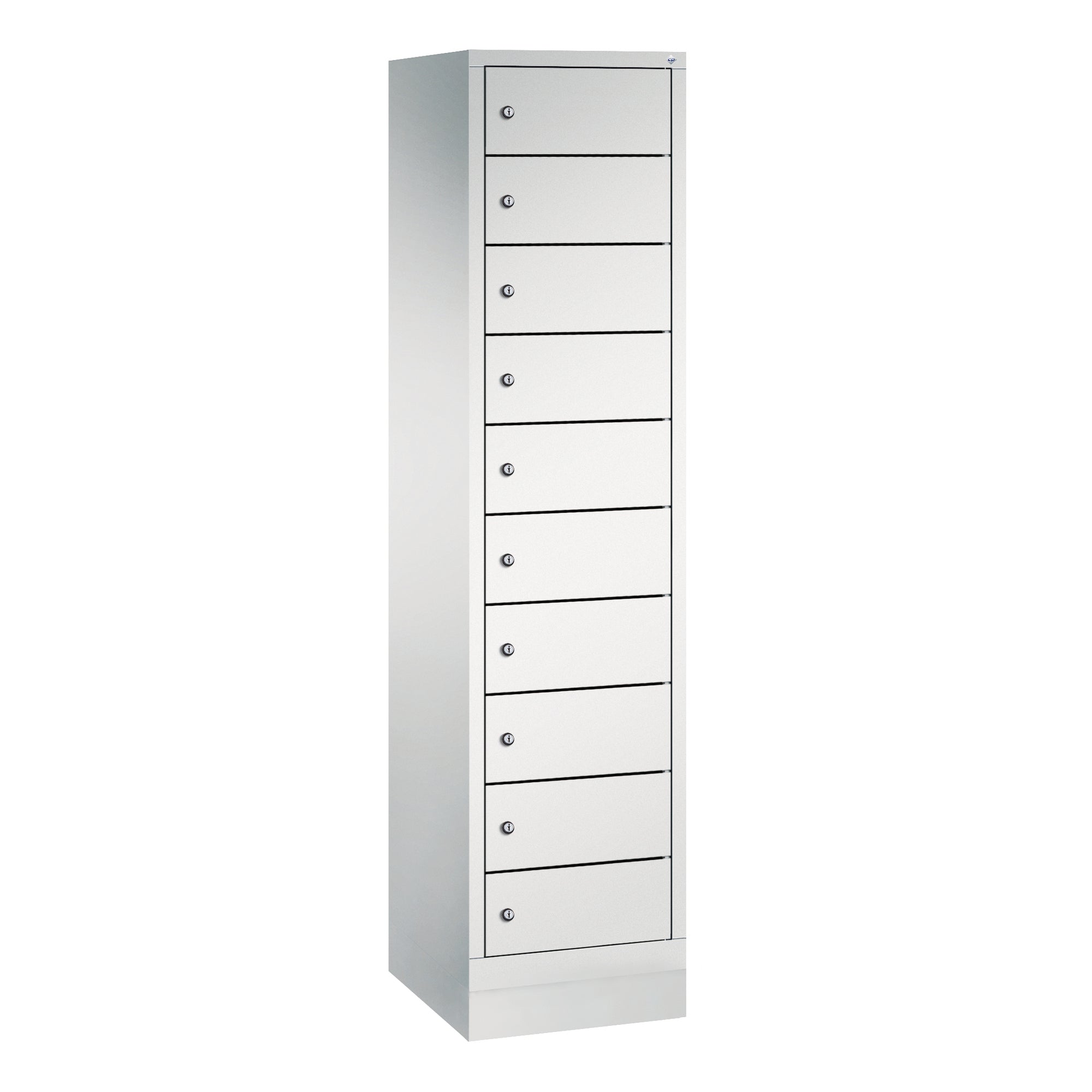 C+P Spind Evolo48 Steckplatz 185x42x50cm lgr/lgr