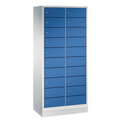 C+P Spind Evolo48 Steckplatz 180x81x50cm lgr/ebl