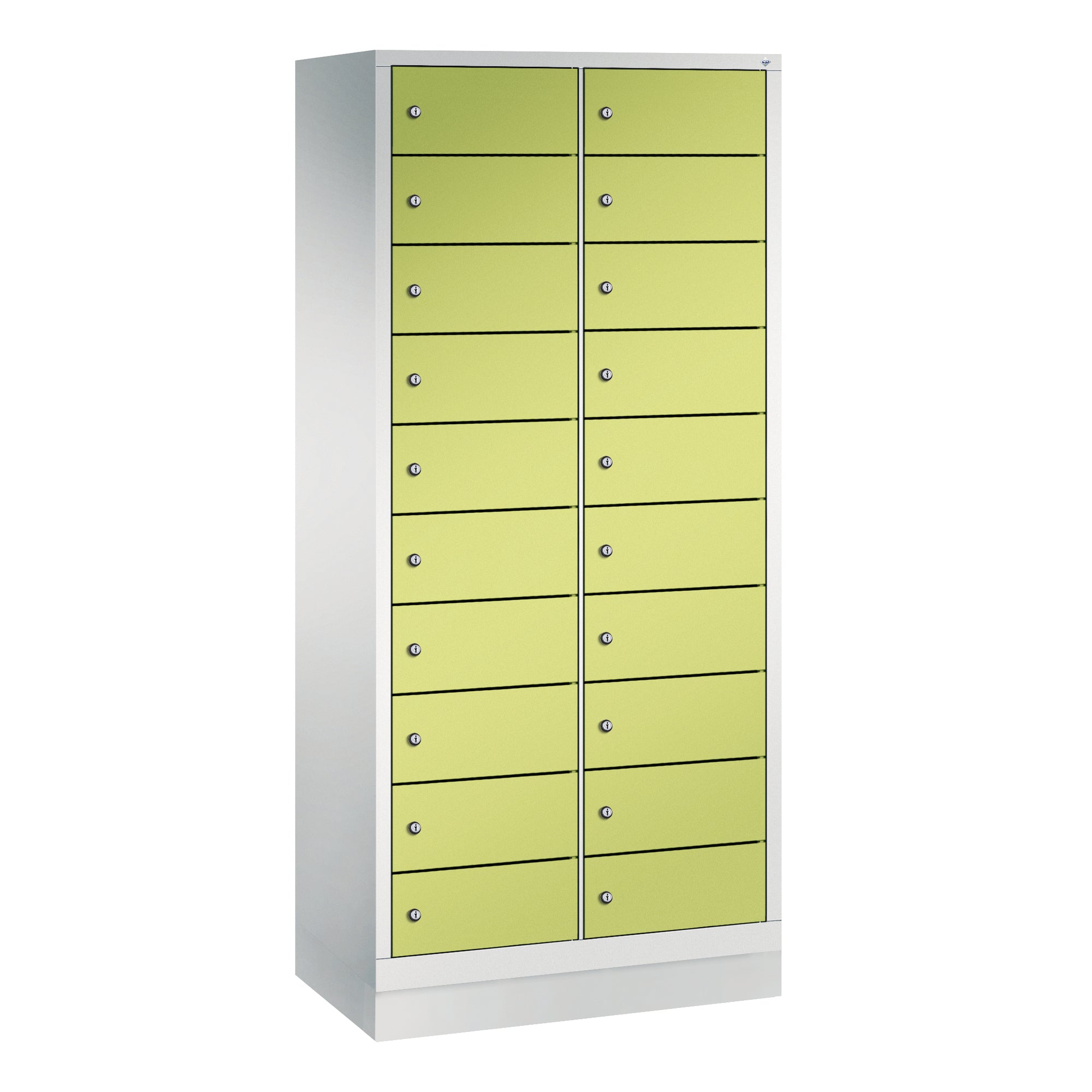 C+P Spind Evolo48 Steckplatz 180x81x50cm lgr/clowngn
