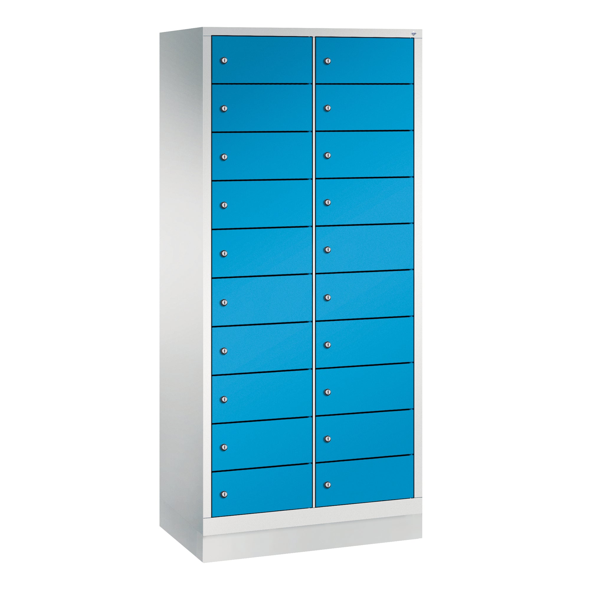 C+P Spind Evolo48 Steckplatz 180x81x50cm lgr/lbl