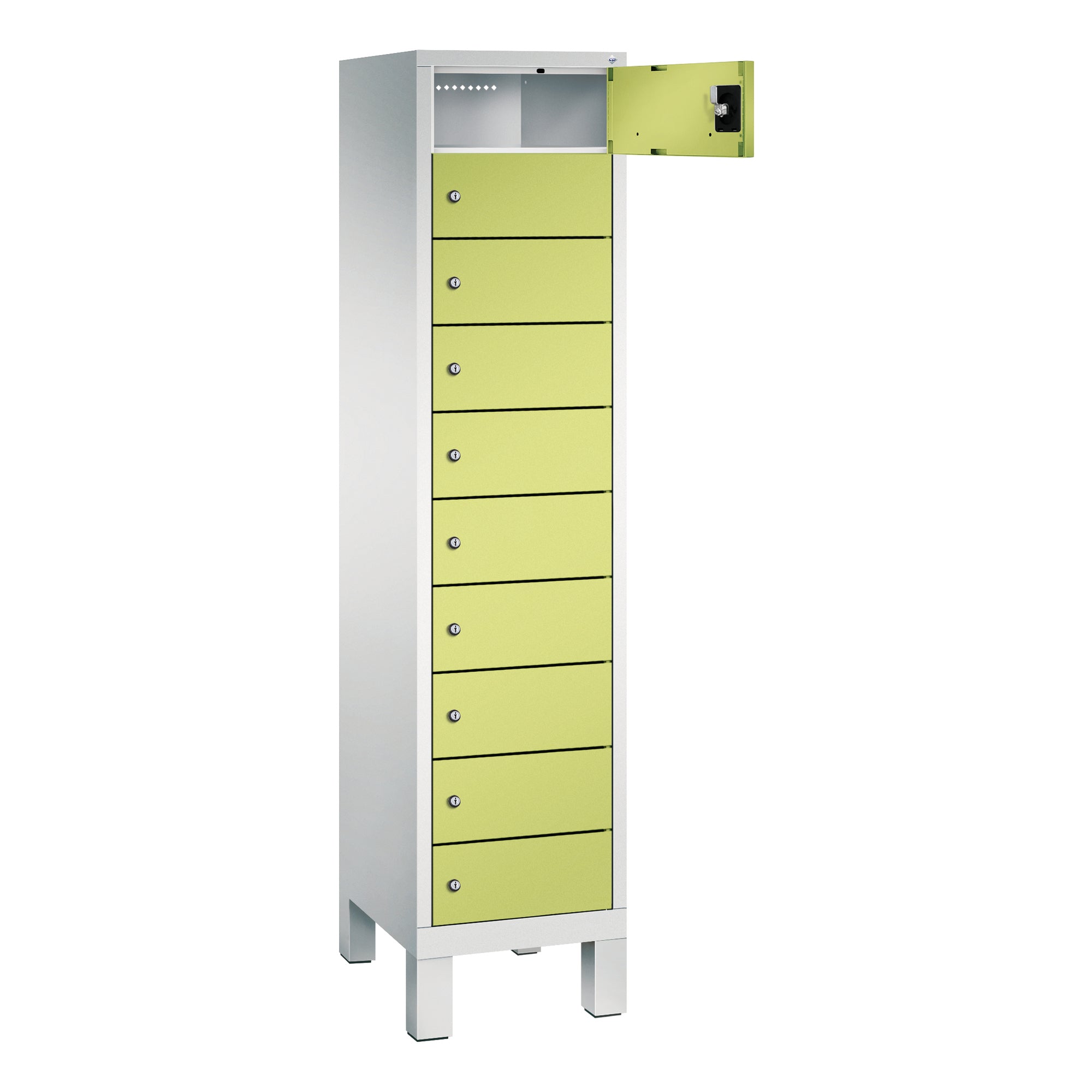 C+P Spind Evolo48 Steckplatz 185x42x50cm lgr/clowngn