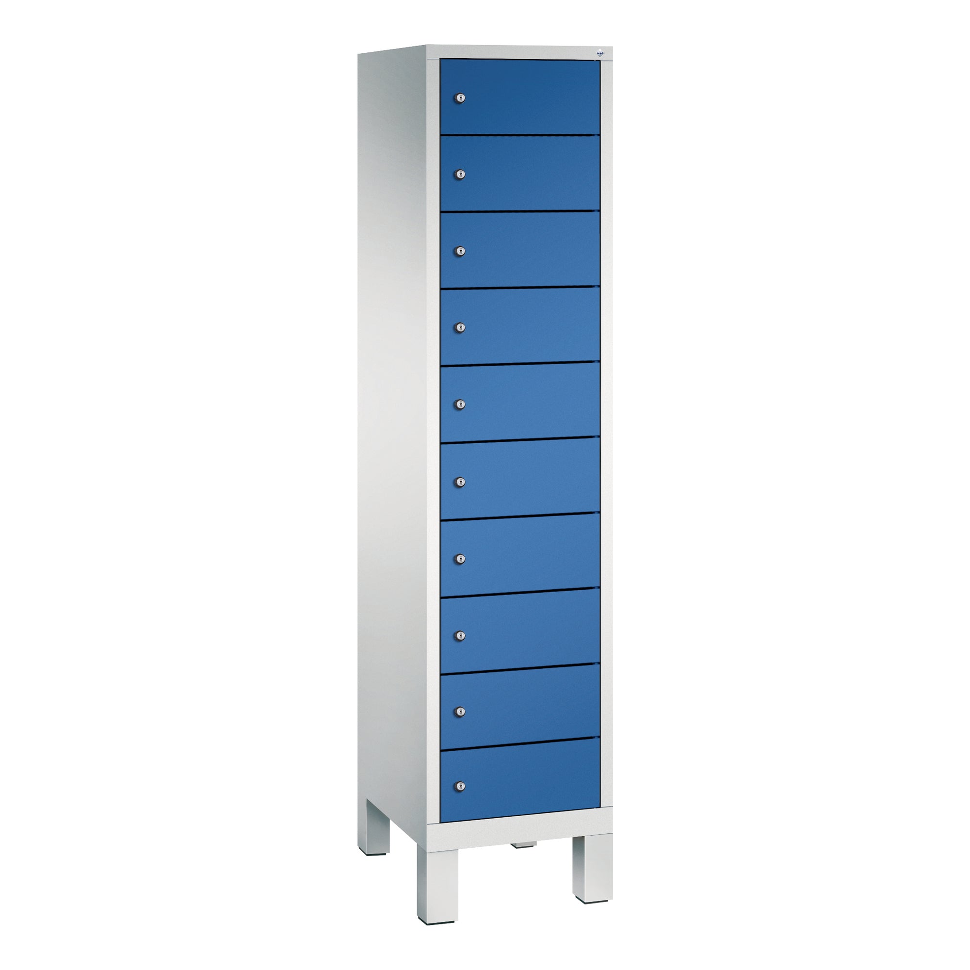 C+P Spind Evolo48 Steckplatz 185x42x50cm lgr/ebl