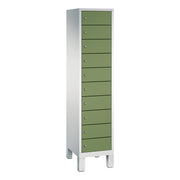 C+P Spind Evolo48 Steckplatz 185x42x50cm lgr/resedagn
