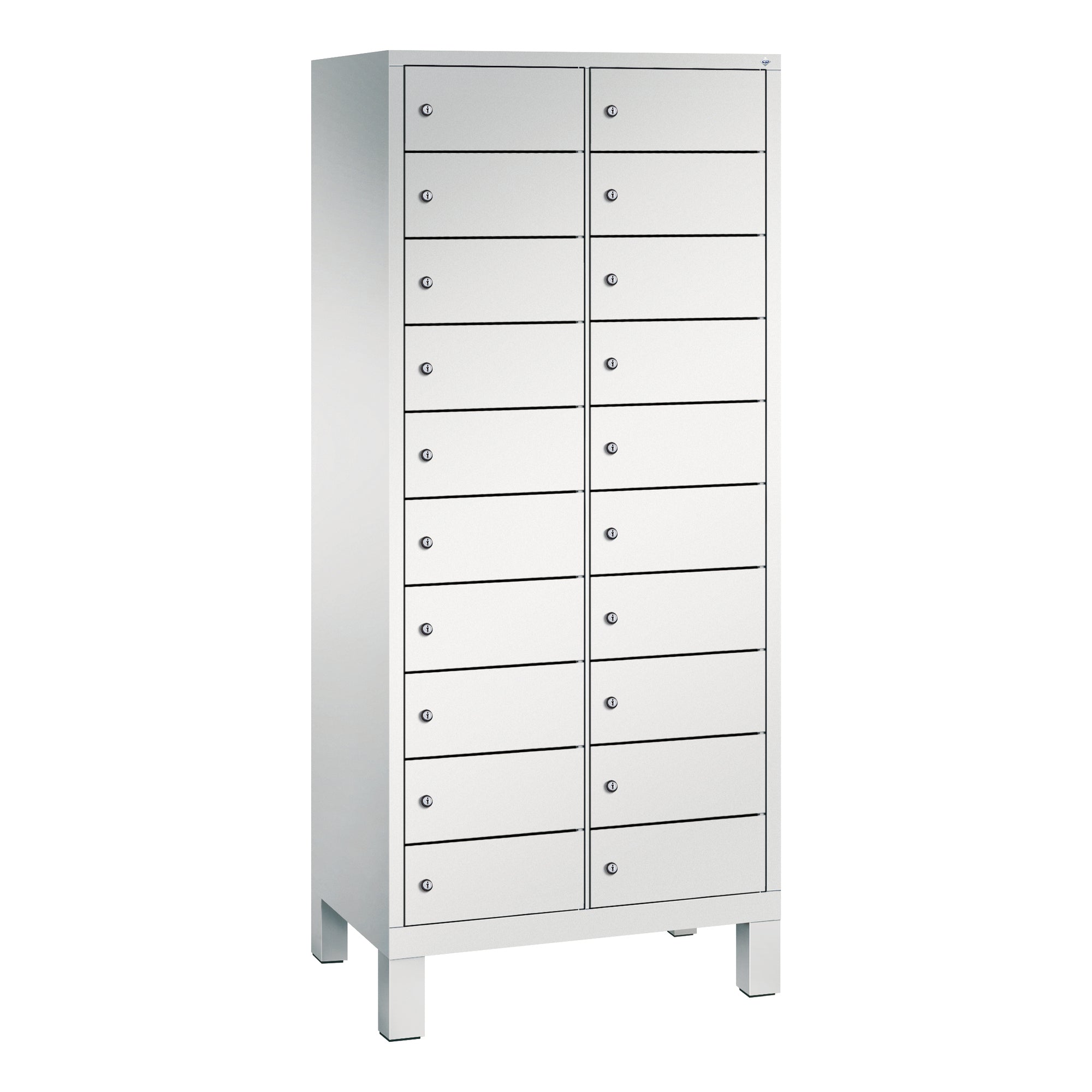 C+P Spind Evolo48 170x81x50cm lgr/lgr