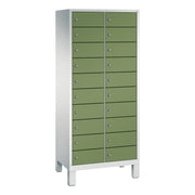 C+P Spind Evolo48 Steckplatz 170x81x50cm lgr/resedagn