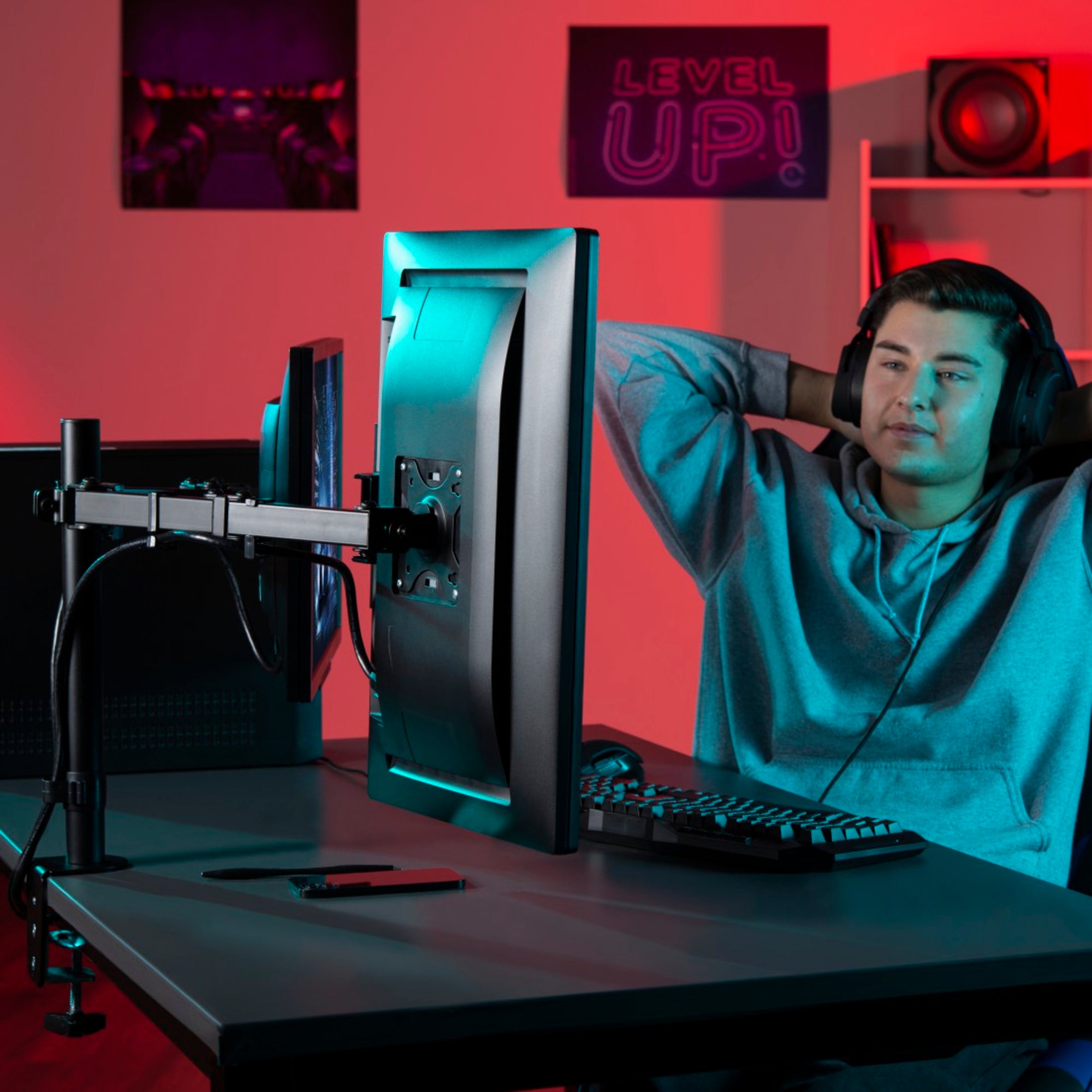 Hama Monitorschwenkarm FULLMOTION