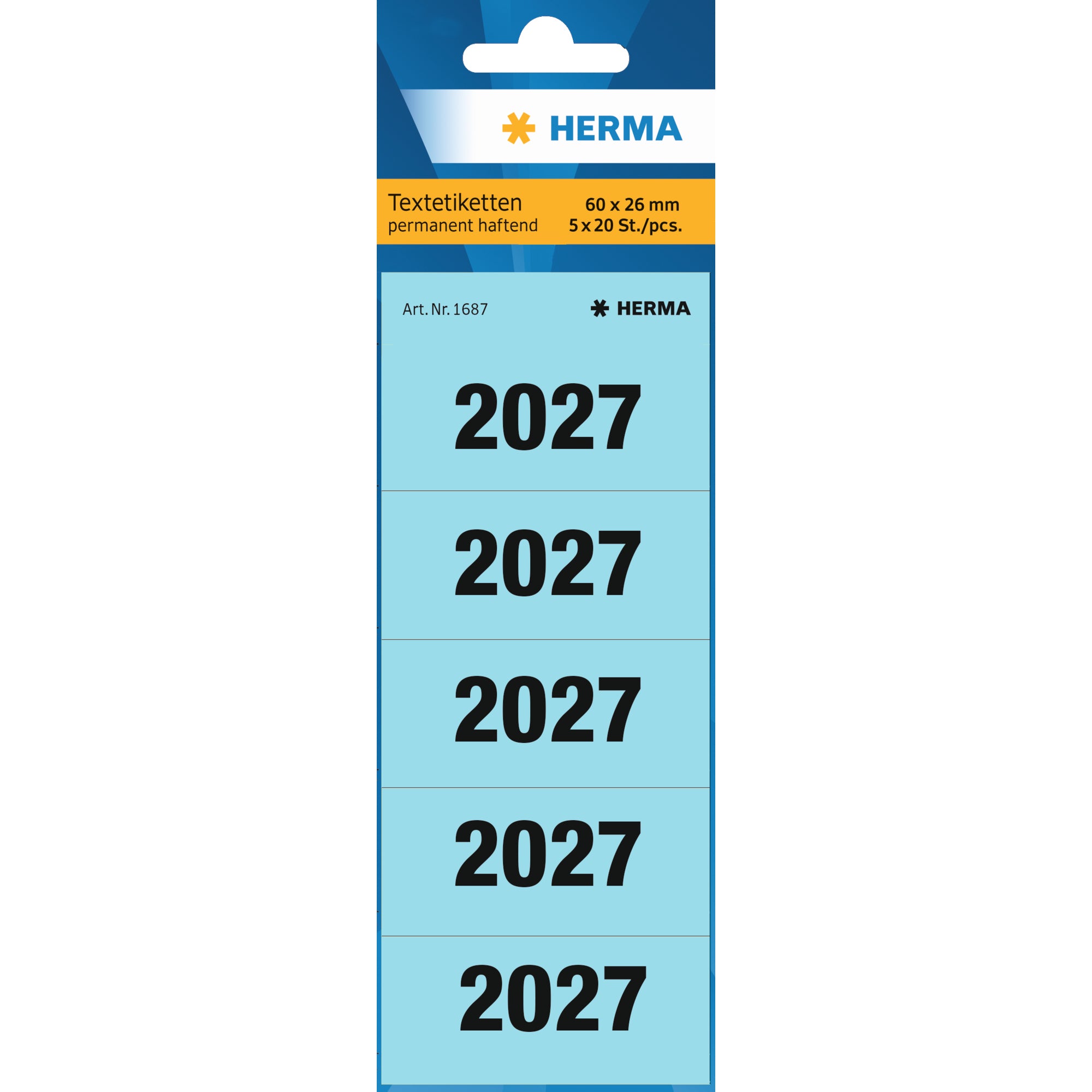Herma Jahresschild