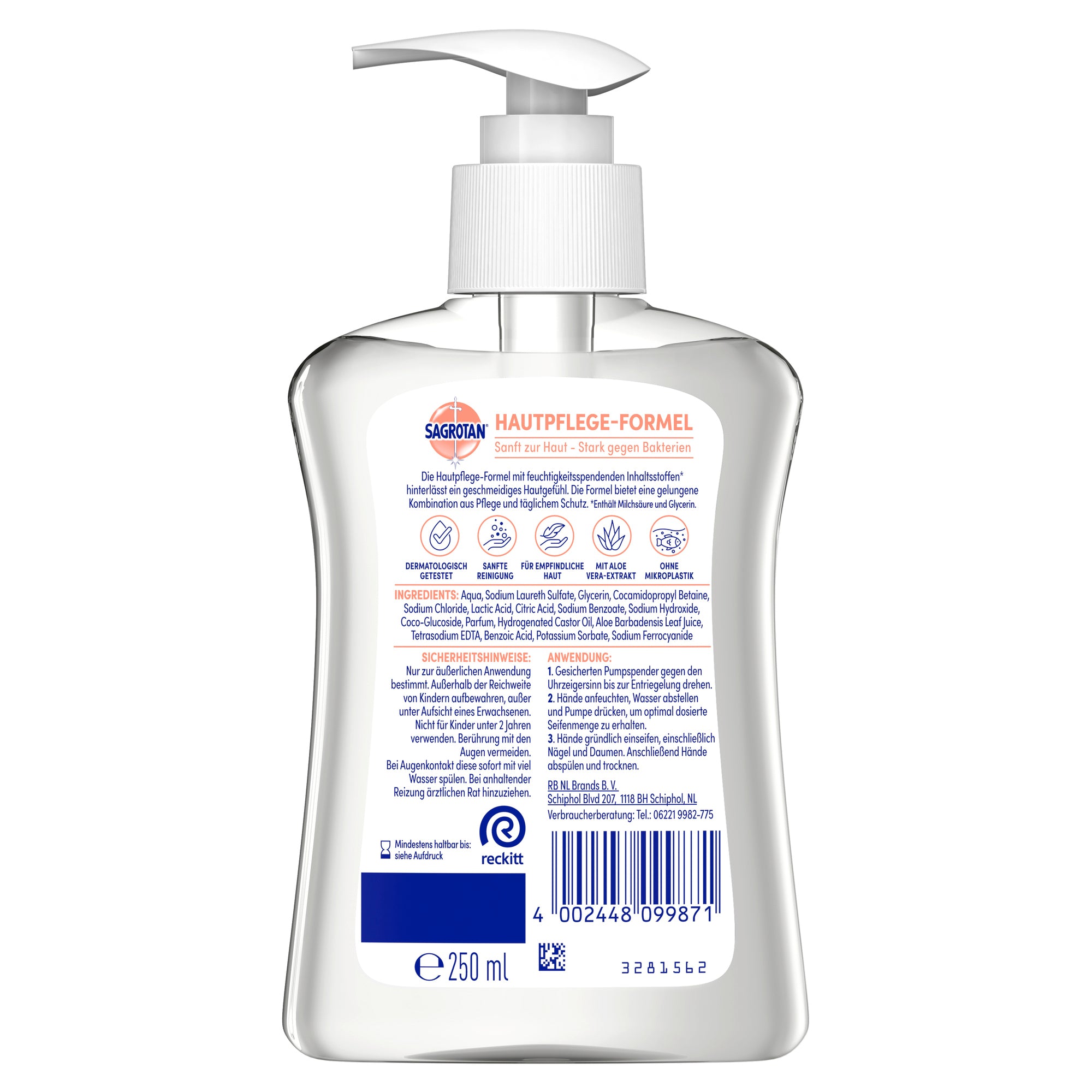 Sagrotan Flüssigseife HYDRA CARE