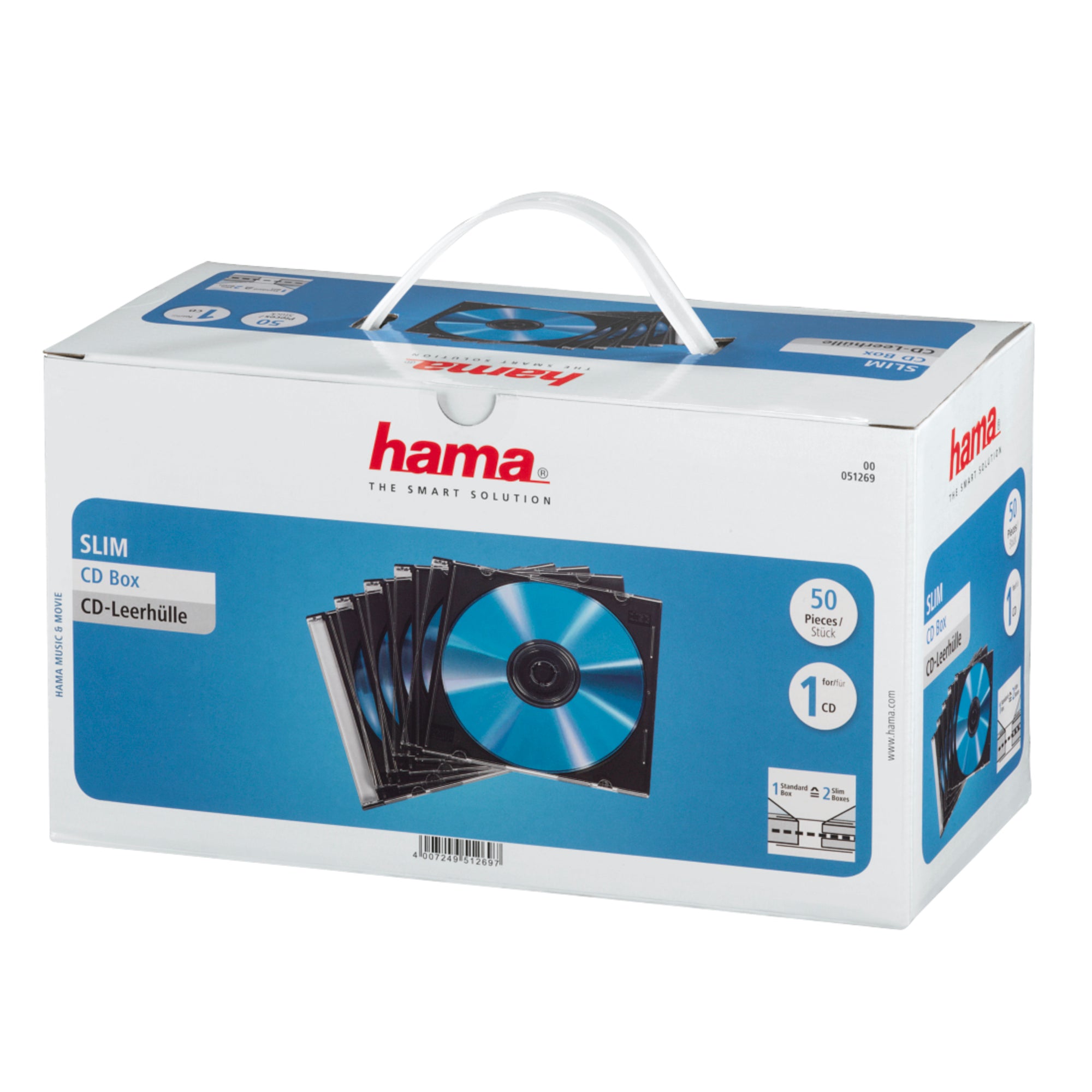 Hama CD/DVD Hülle Slim