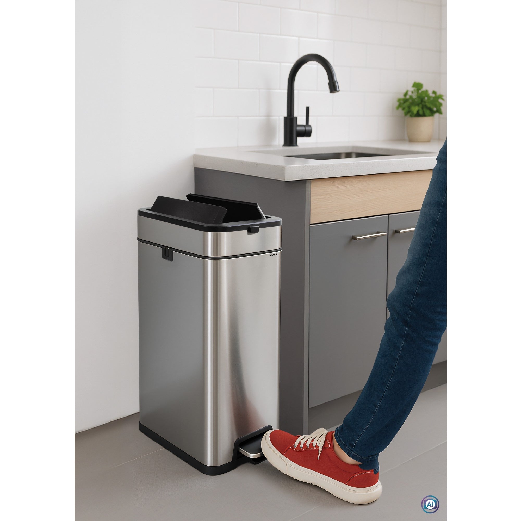MAUL Tretabfalleimer MAULwing